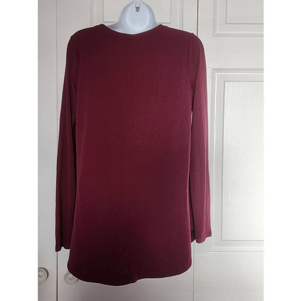 Other Zenana Maroon Tunic Size XS / US 0-2 / IT 36-38 - 3 Thumbnail