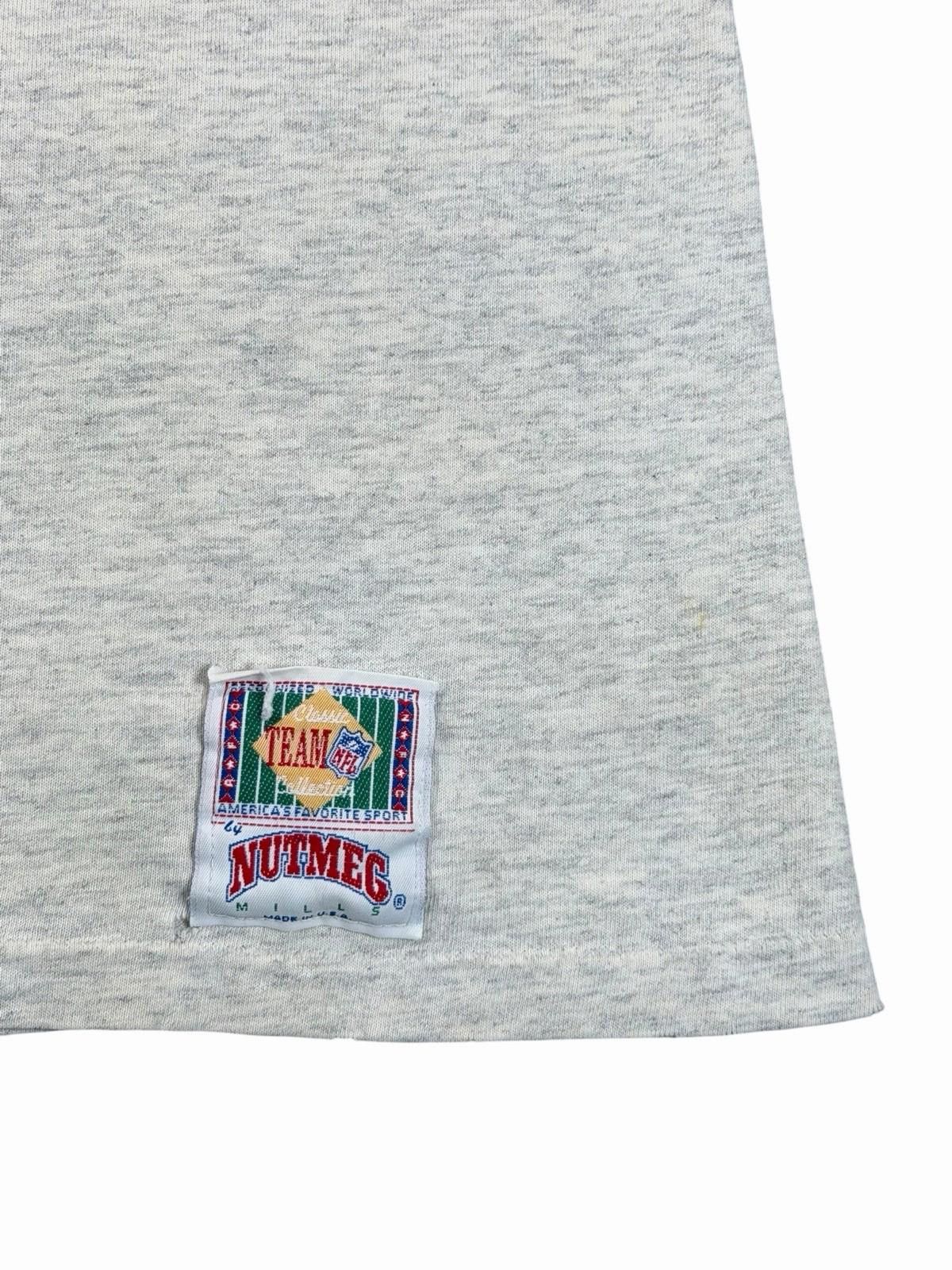 Nutmeg 1990s Kansas City Chiefs #99 Nutmeg Mills Jack Davis Shirt L Size US L / EU 52-54 / 3 - 4 Thumbnail