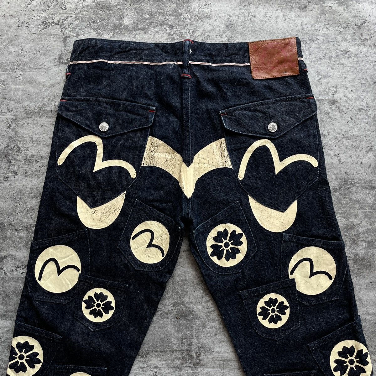 Evisu Evisu Multipocket Cropped Selvedge Jeans Size US 30 / EU 46 - 3 Thumbnail