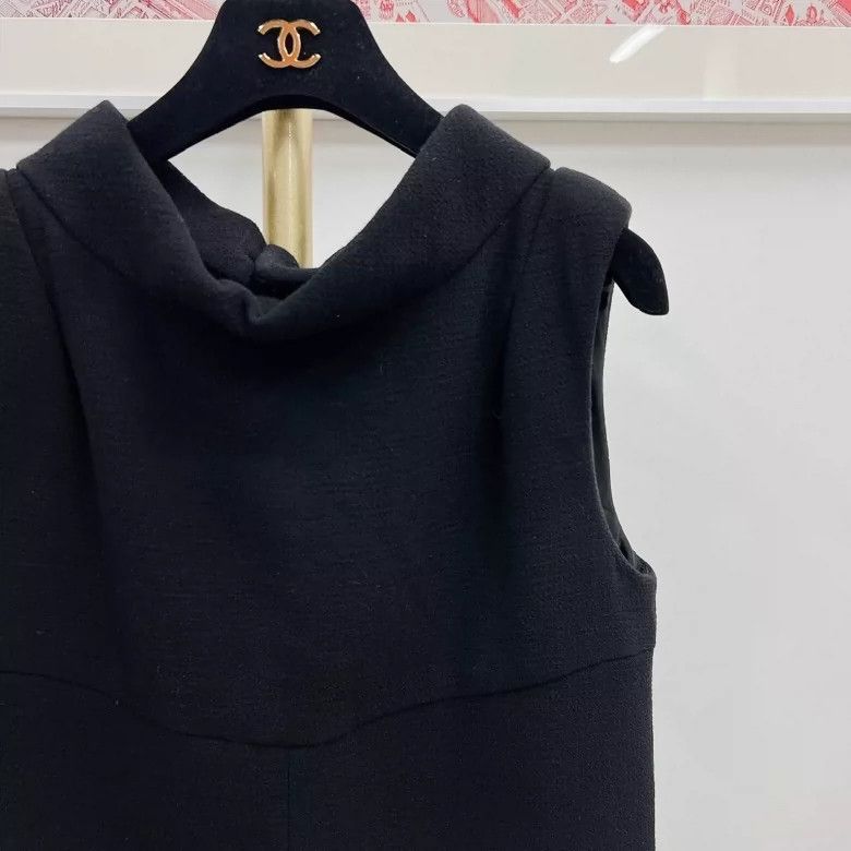 Chanel Chanel Black tweed sleeveless dress 2504-Nextarrow Size XS / US 0-2 / IT 36-38 - 8 Thumbnail