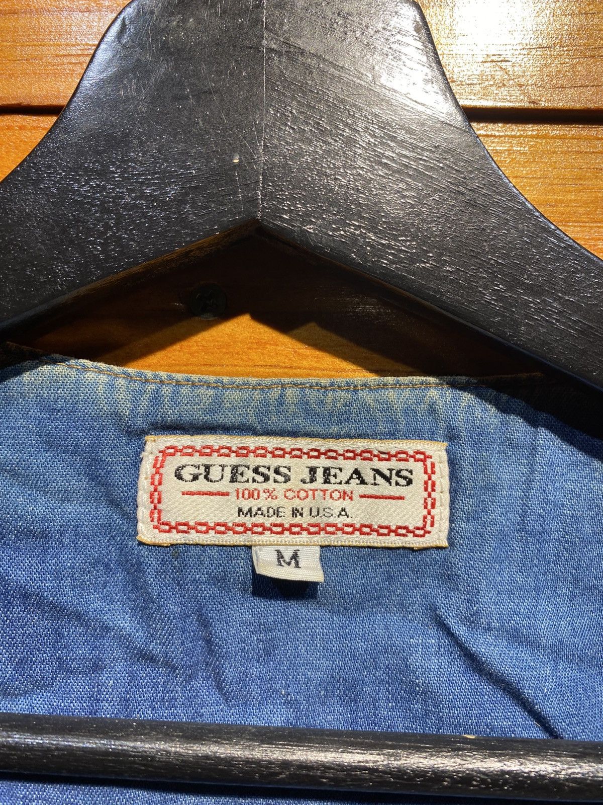 Guess Vintage 90s Guess Jeans Horse Tapestry Western Vest USA Made Size M / US 6-8 / IT 42-44 - 10 Thumbnail