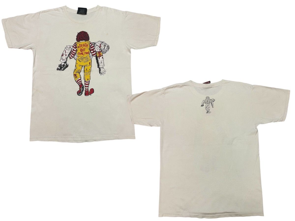 90s RONALD MCDONALD PARODY SHIRT RARE DESIGN
