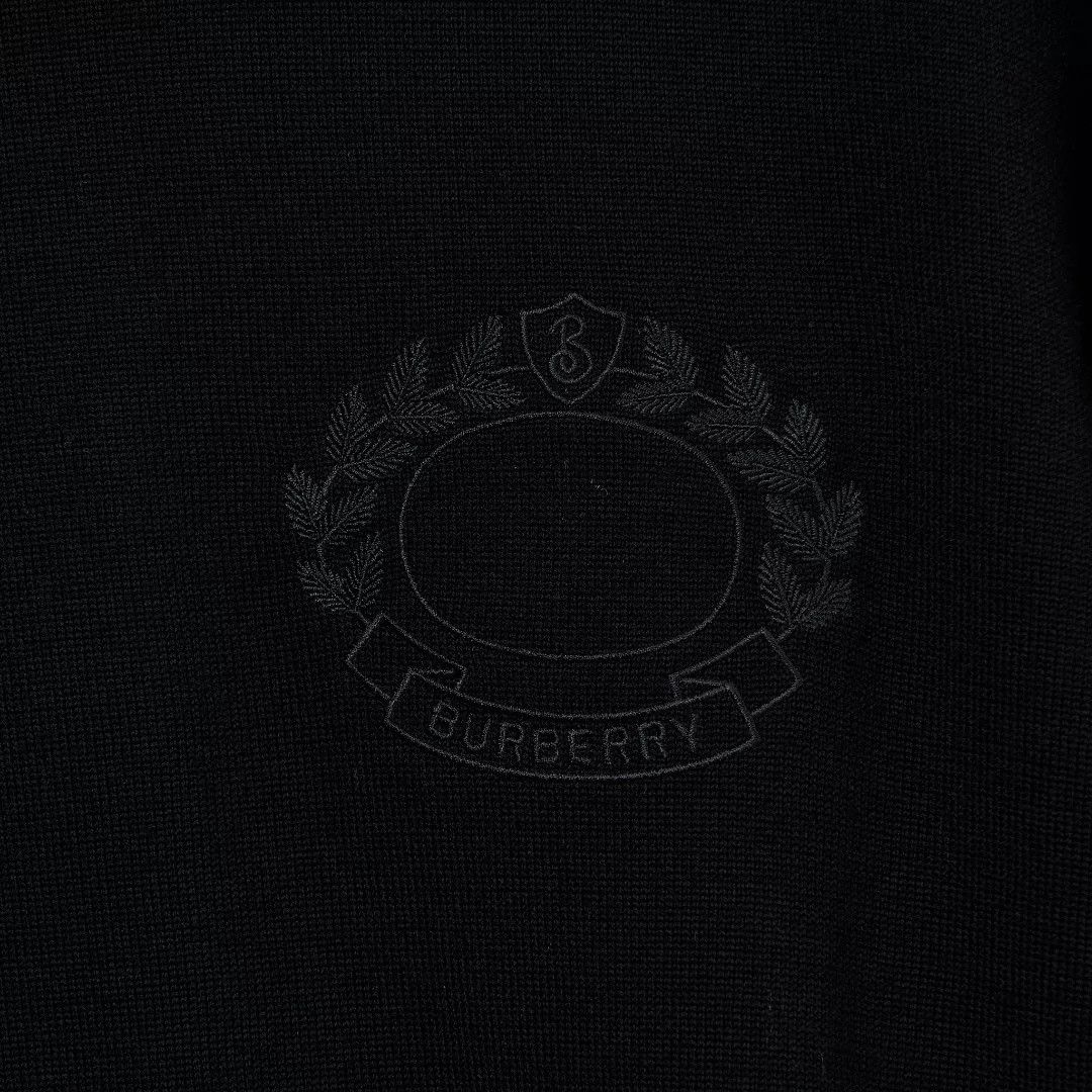 Burberry Burberry Oak Leaf Embroidered Knit Size US M / EU 48-50 / 2 - 3 Thumbnail
