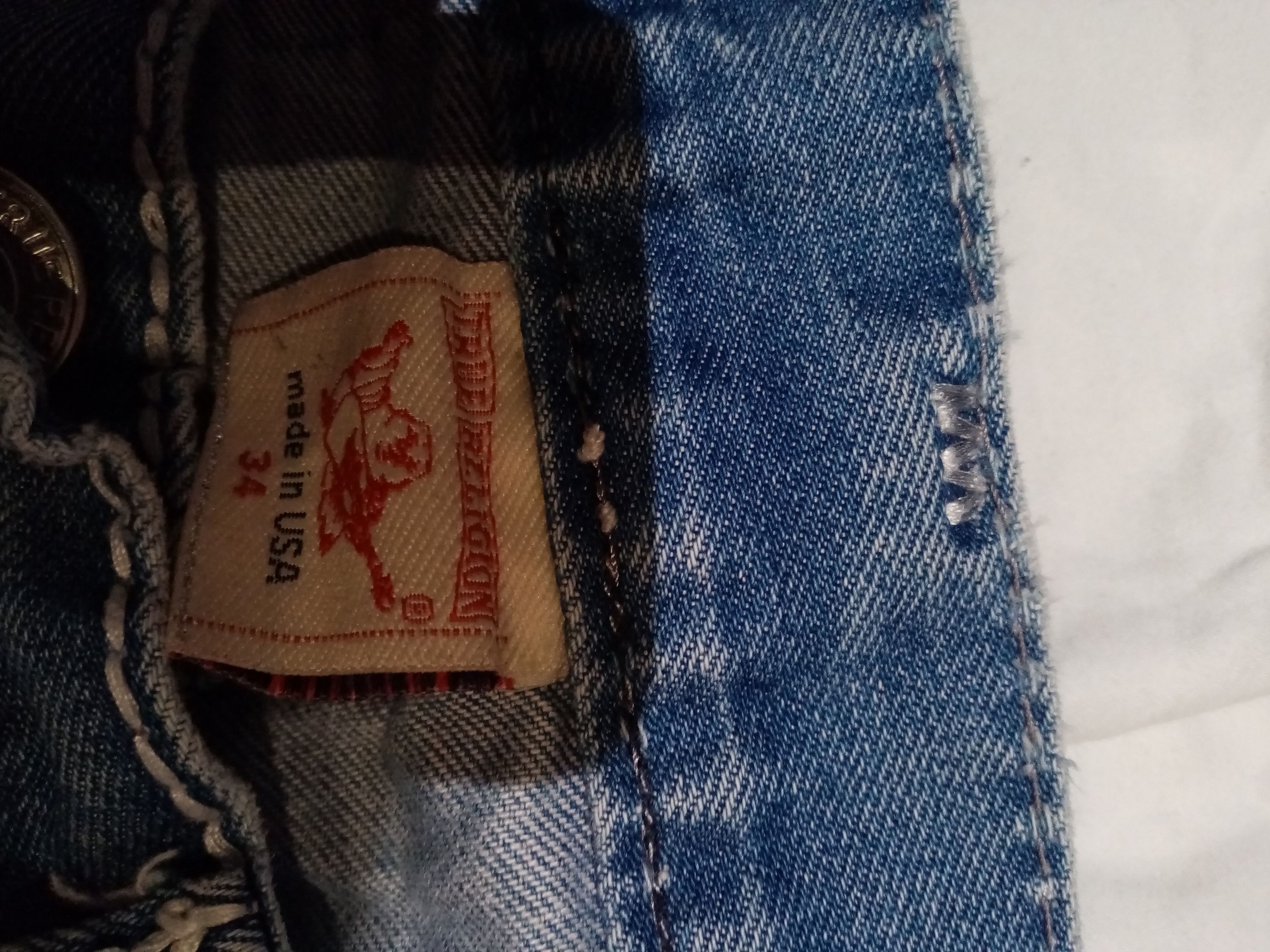 True Religion TRUE RELIGION JEANS 34 Size US 34 / EU 50 - 4 Thumbnail