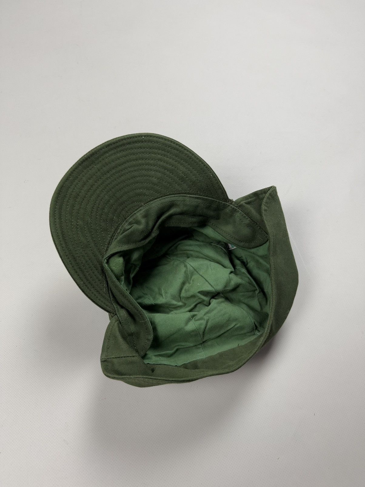 Other Swedish Army Vintage Fatigue Baseball Earwarmer Cap Hat 60s Size ONE SIZE - 11 Thumbnail