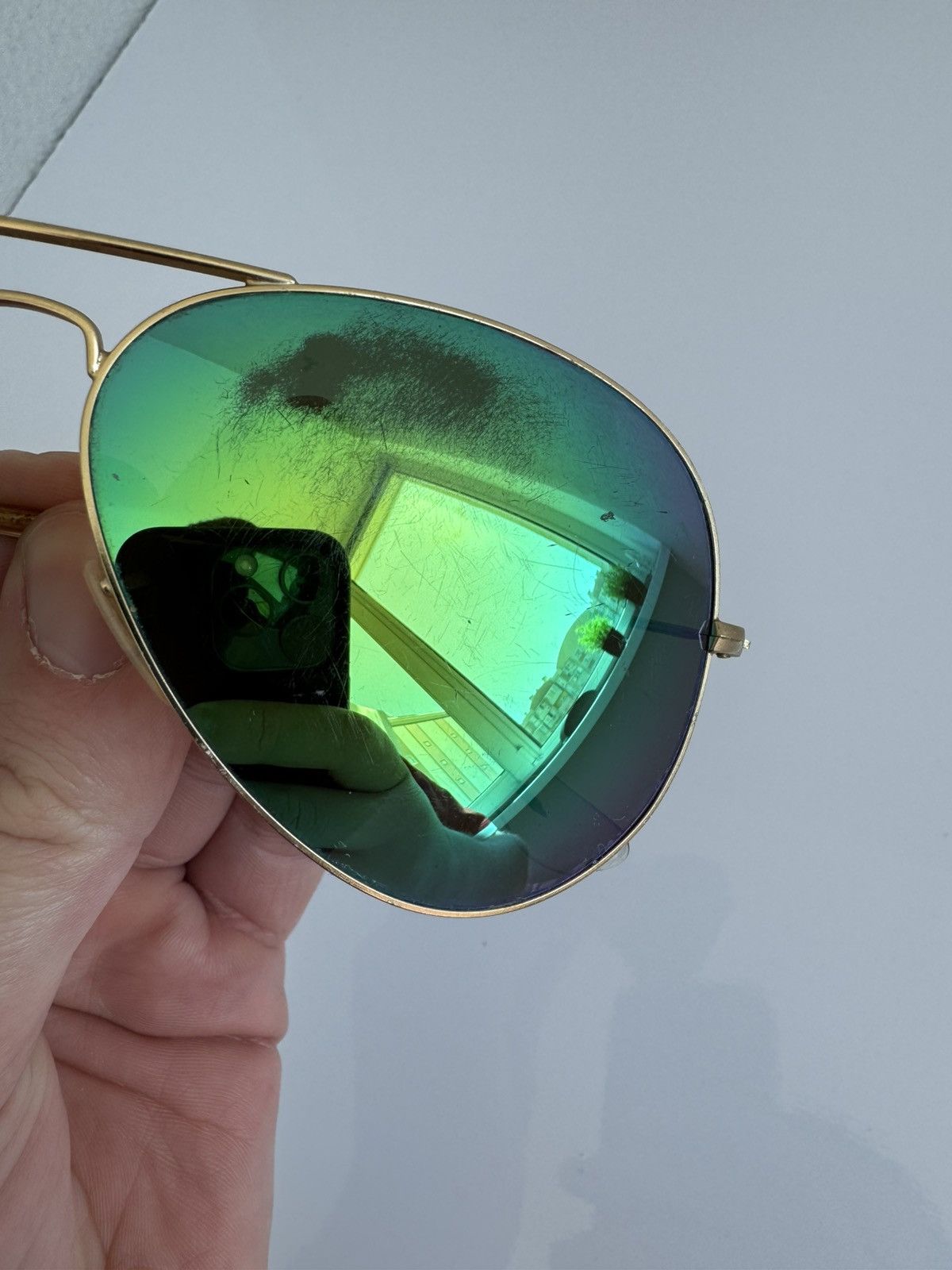 RayBan Ray Ban Aviator Sunglasses Vintage Size ONE SIZE - 7 Thumbnail
