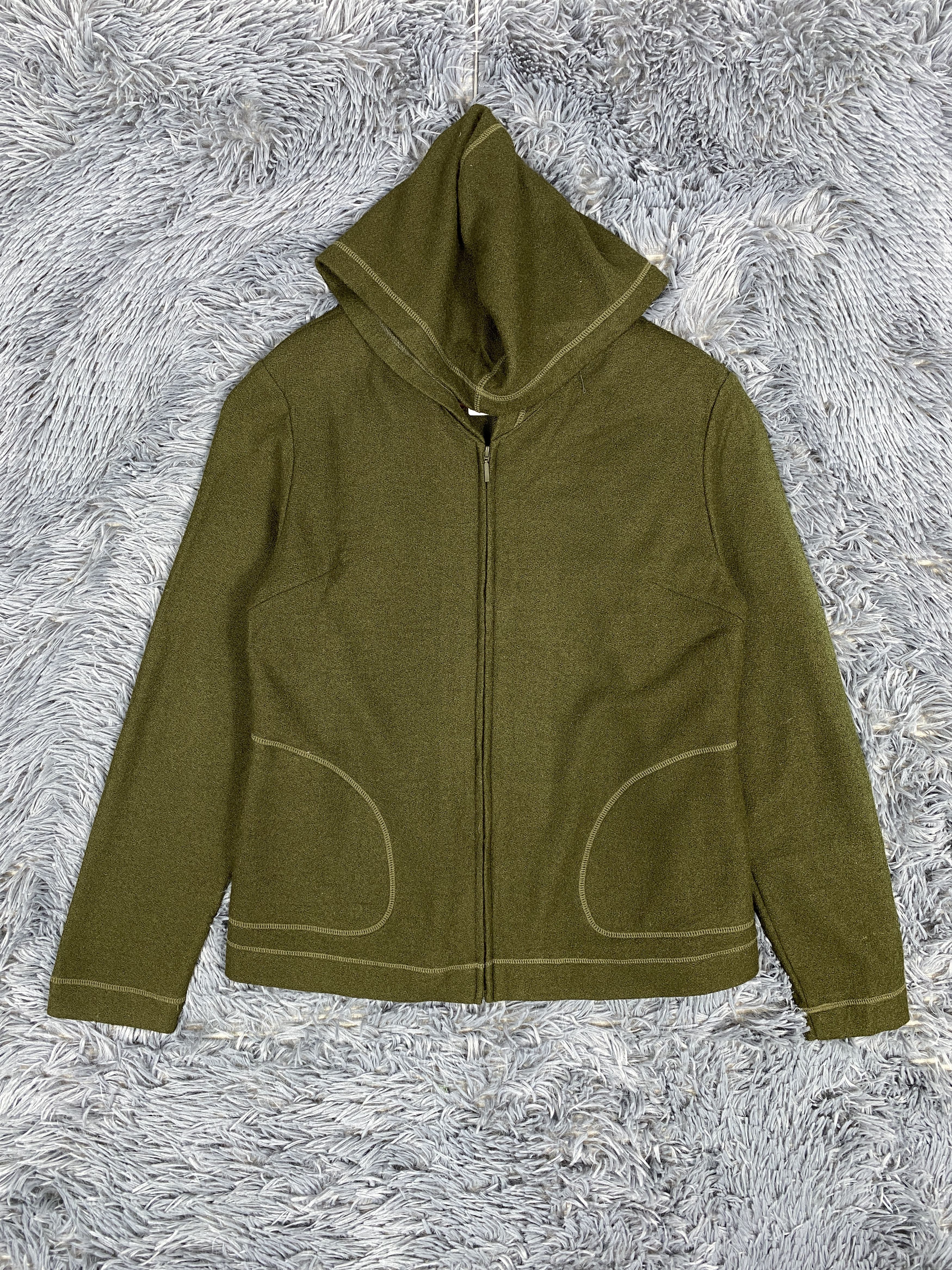 Japanese Brand Vintage Styria Hoodie Zip Up Light Velvet Jacket Size US S / EU 44-46 / 1 - 1 Thumbnail