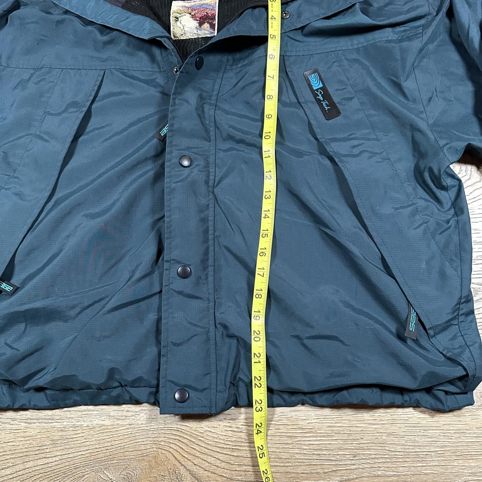 Sage Sage Mens Jacket Size L Green Hiking Outdoor Waterproof Size US L / EU 52-54 / 3 - 9 Thumbnail