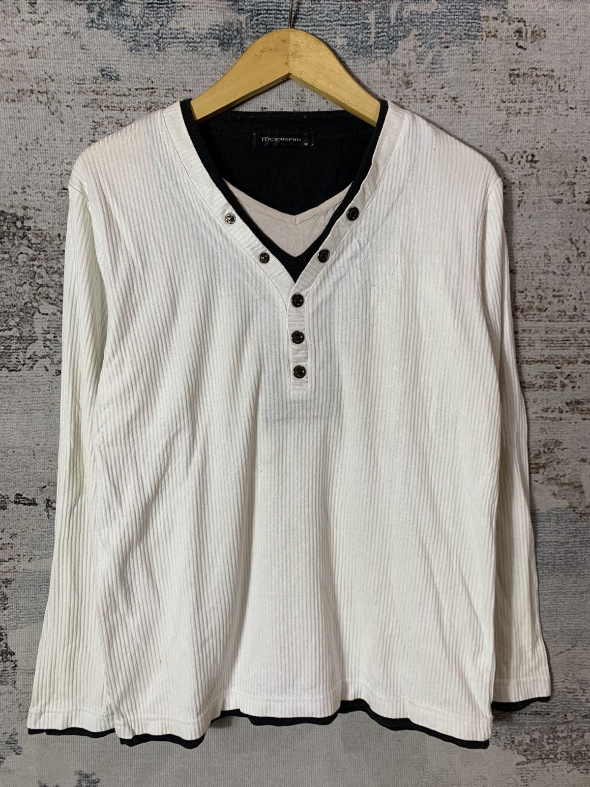 14th Addiction × KMRii × Yasuyuki Ishii Japanese Moderm Tripple Layer Collar Long sleeve Size US M / EU 48-50 / 2 - 1 Thumbnail