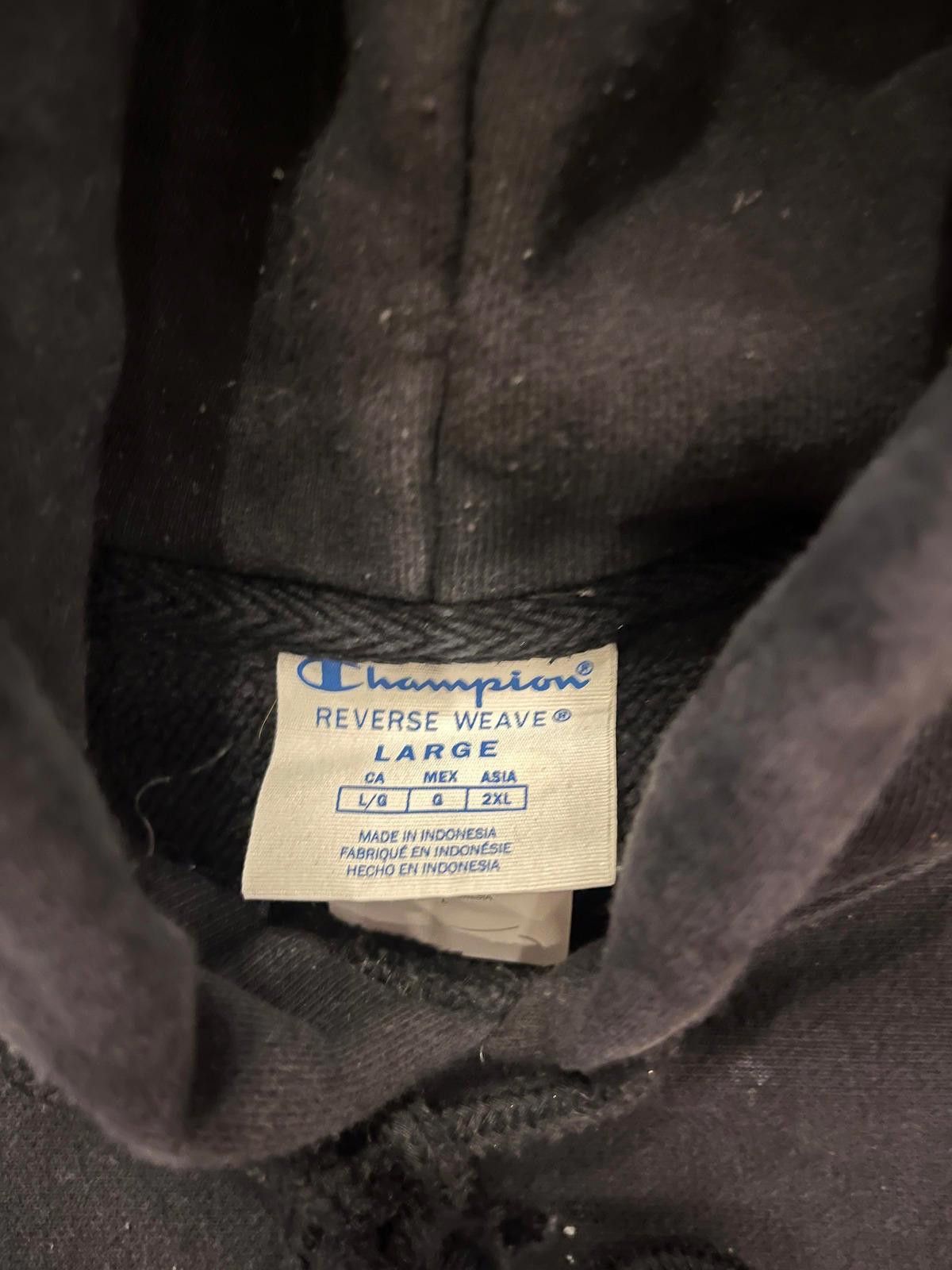 Section 8 Section35 x Champion Reverse Weave Large Black Hoodie Size US L / EU 52-54 / 3 - 3 Thumbnail