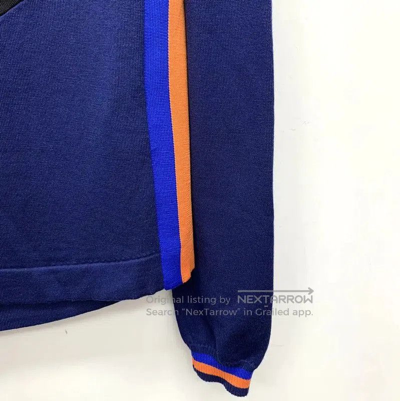 Louis Vuitton Louis Vuitton Blue Wool Women's Sweatshirt . Size M / US 6-8 / IT 42-44 - 4 Thumbnail