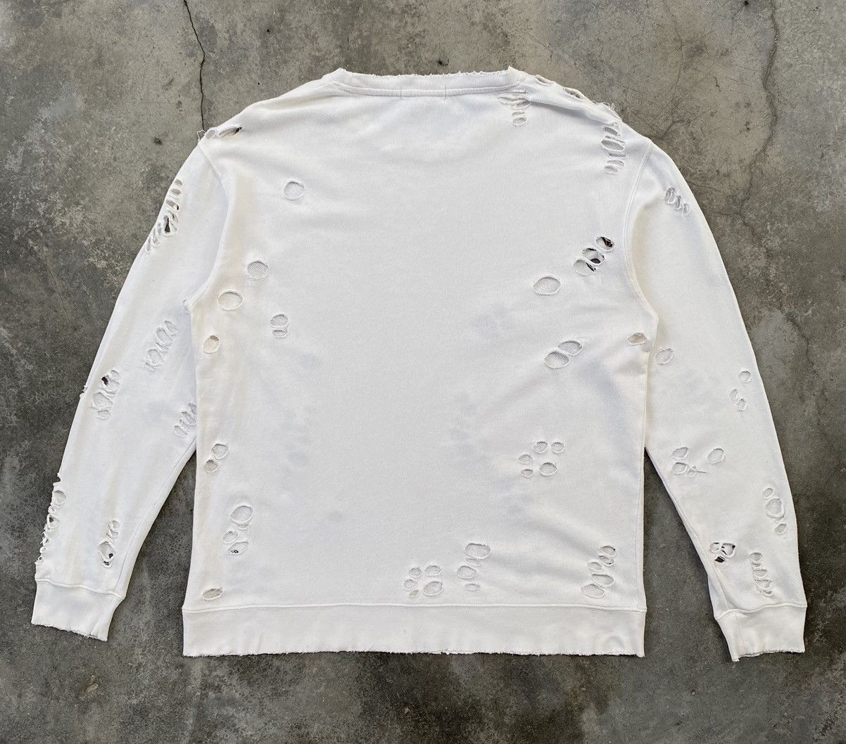 Vintage SICK🔥Vintage 90s Thrashed Dispark Sweatshirts Size US L / EU 52-54 / 3 - 4 Thumbnail