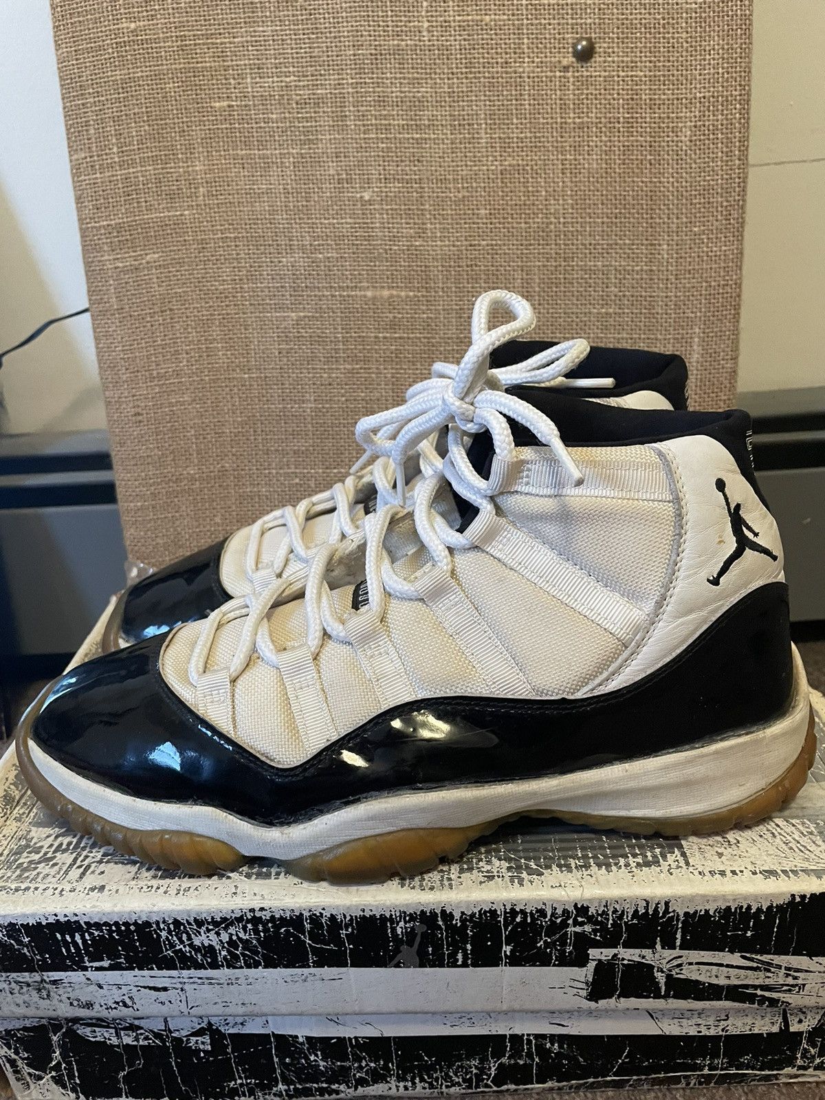 Jordan Brand × Nike 2000 retro 11 concords Size US 10.5 / EU 43-44 - 3 Thumbnail