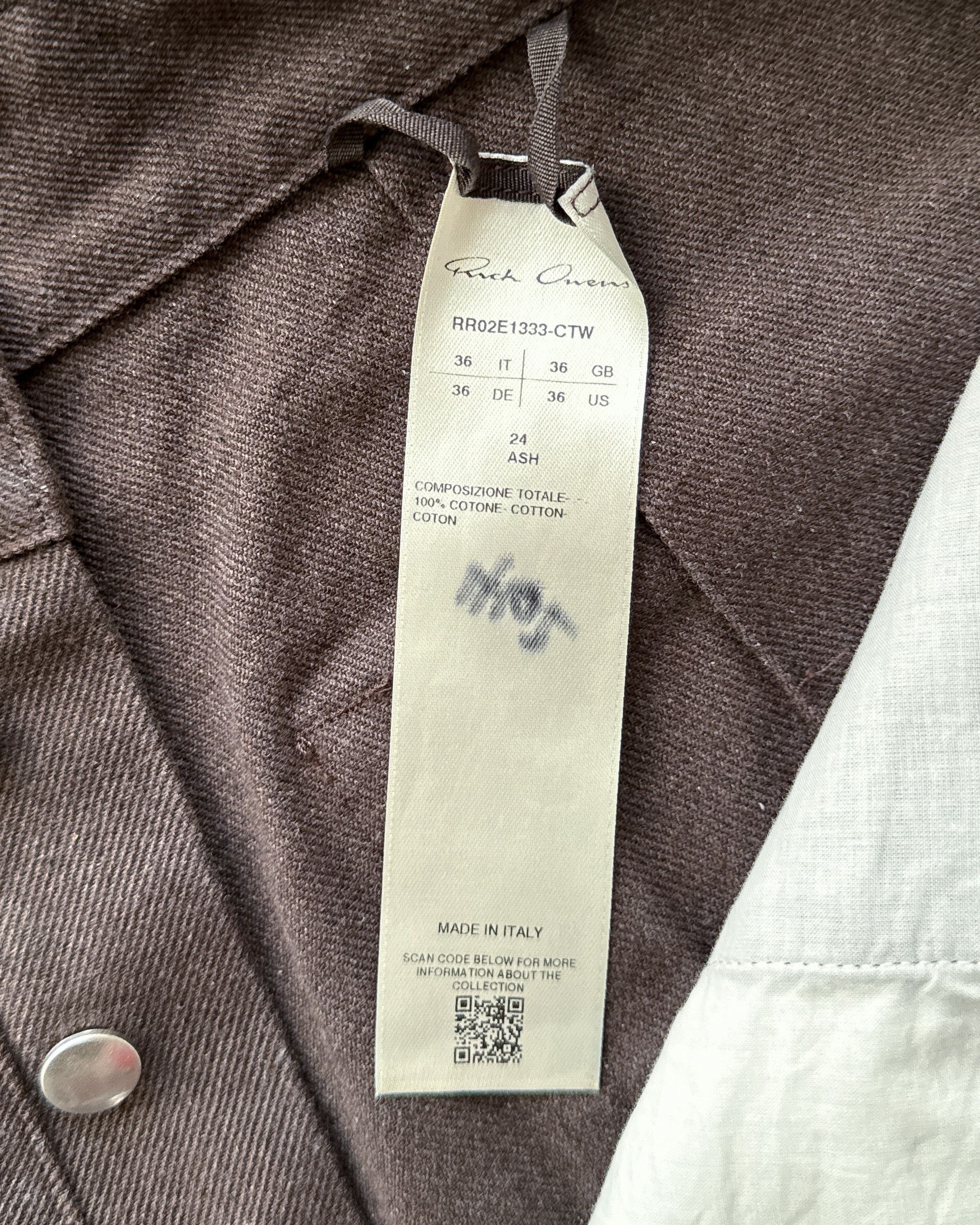 Rick Owens Rick Owens Ash Brown Geth Jeans FW 2025 Concordians Wide Leg Size US 36 / EU 52 - 5 Thumbnail