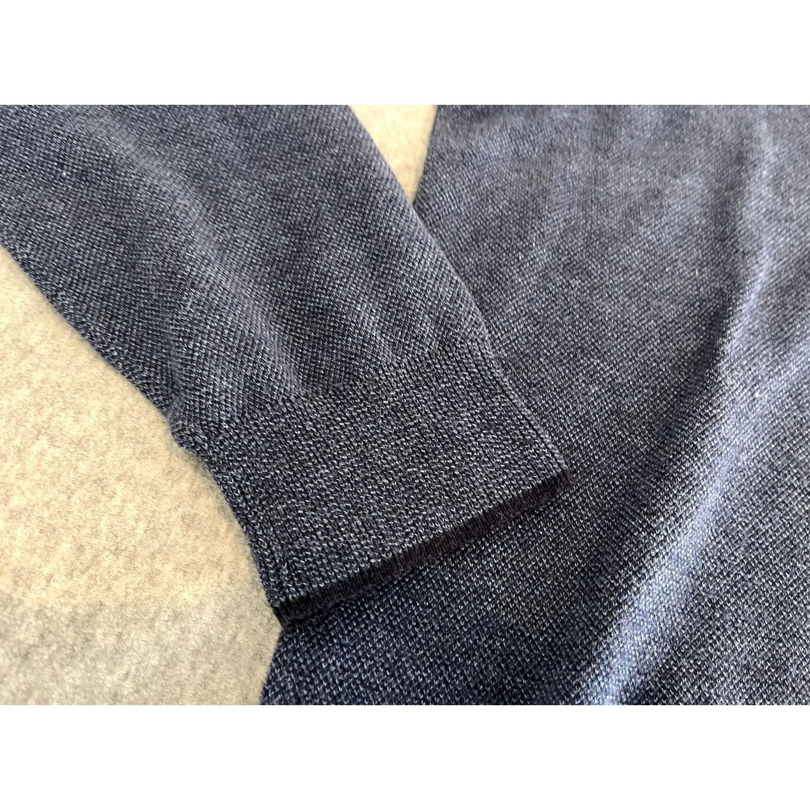 Nordstrom John W Nordstrom Cotton Silk Blue Pullover Sweater Mens XL Size US XL / EU 56 / 4 - 3 Thumbnail