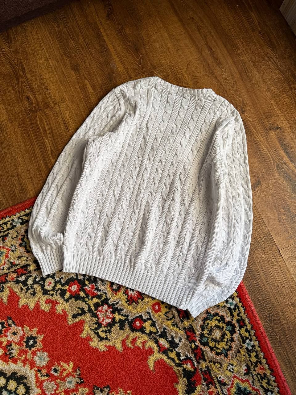 Polo Ralph Lauren Polo Ralph Lauren Women's Sweater V-Neck Y2K Size US L / EU 52-54 / 3 - 14 Thumbnail