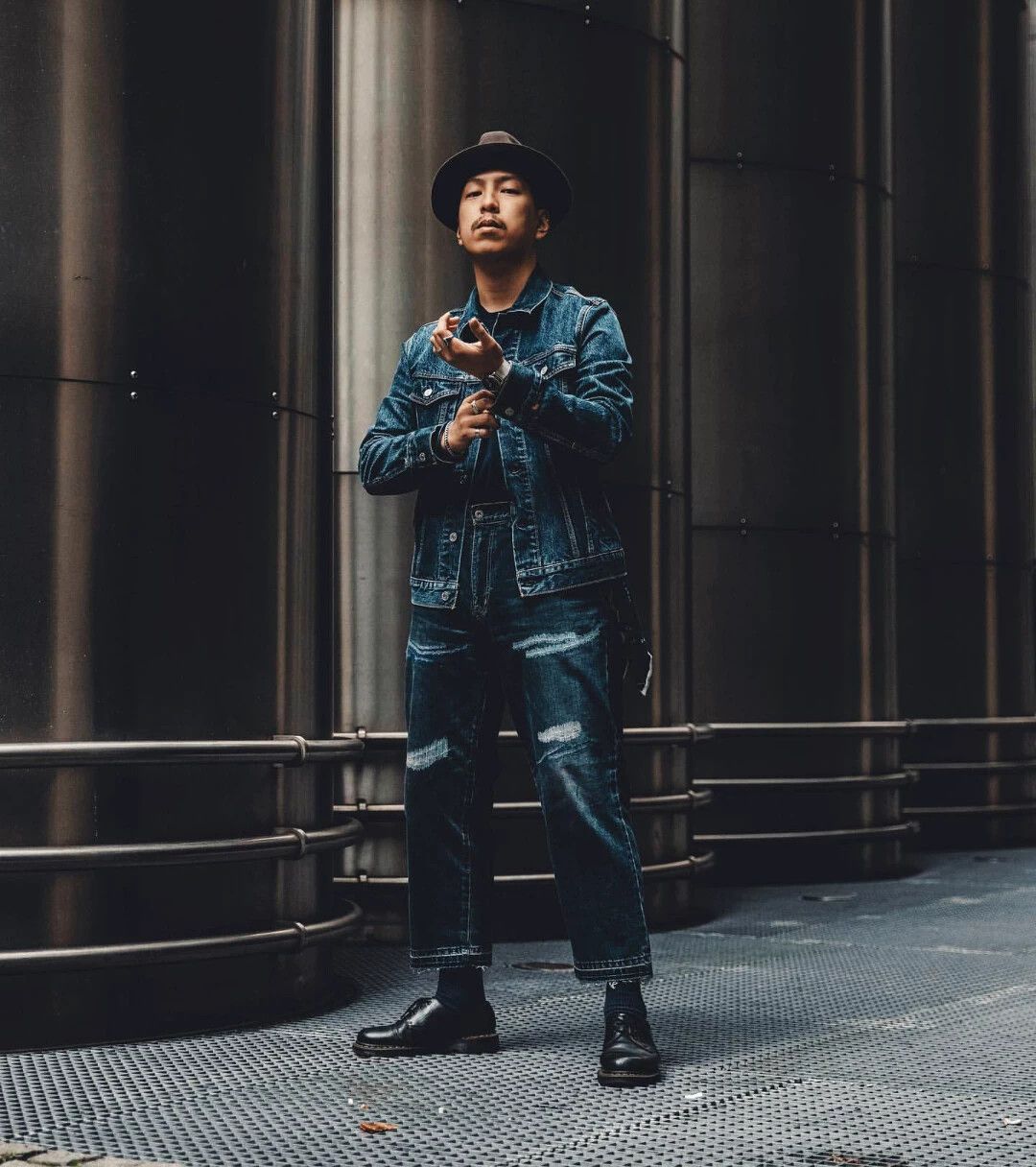 Beams Japan Beams Japan Heavy Wash Knife Distressed Tapered 9/10 M Size US 32 / EU 48 - 10 Thumbnail