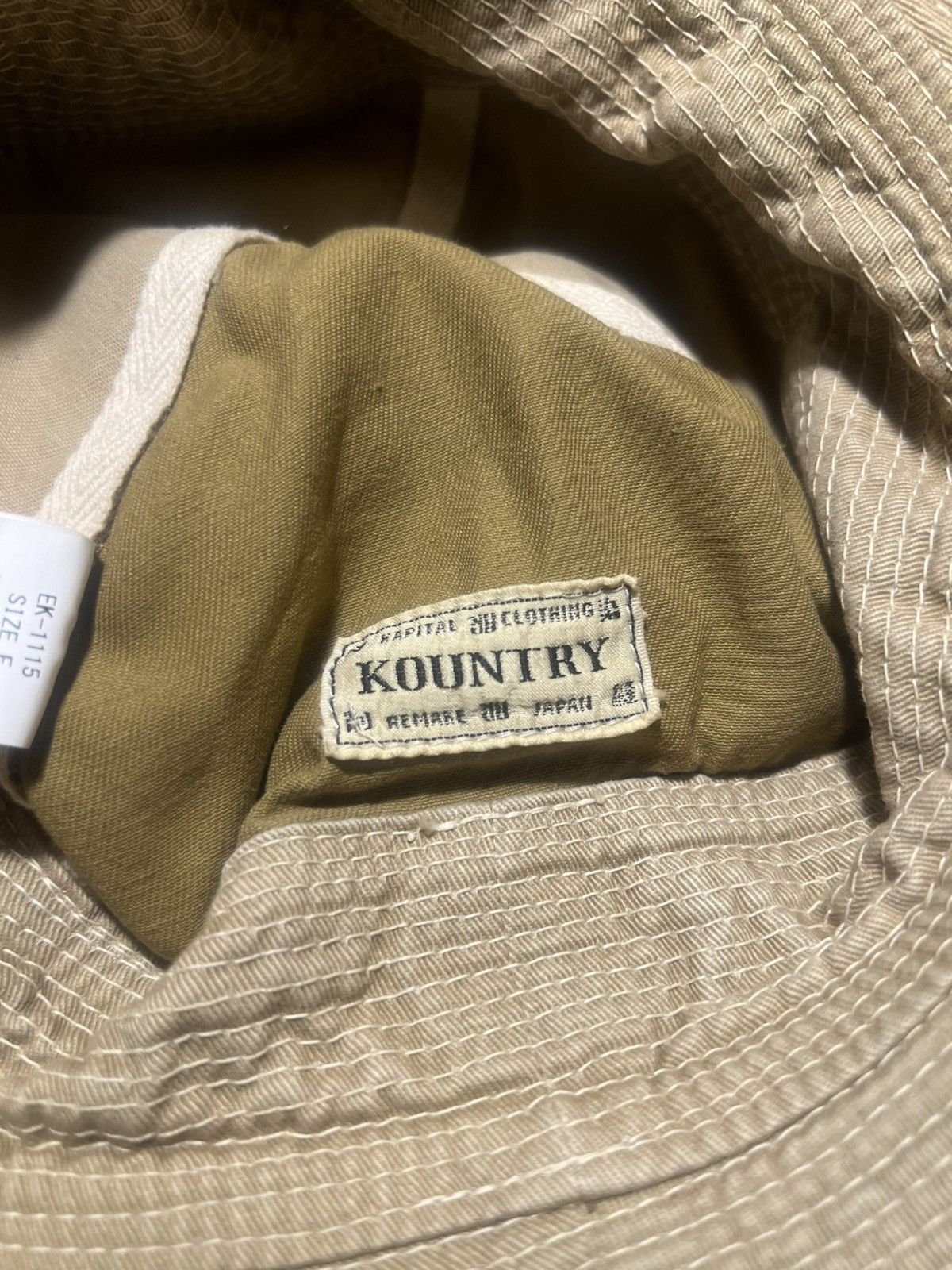 Kapital Kapital Old Man and Sea Hat Size ONE SIZE - 4 Thumbnail
