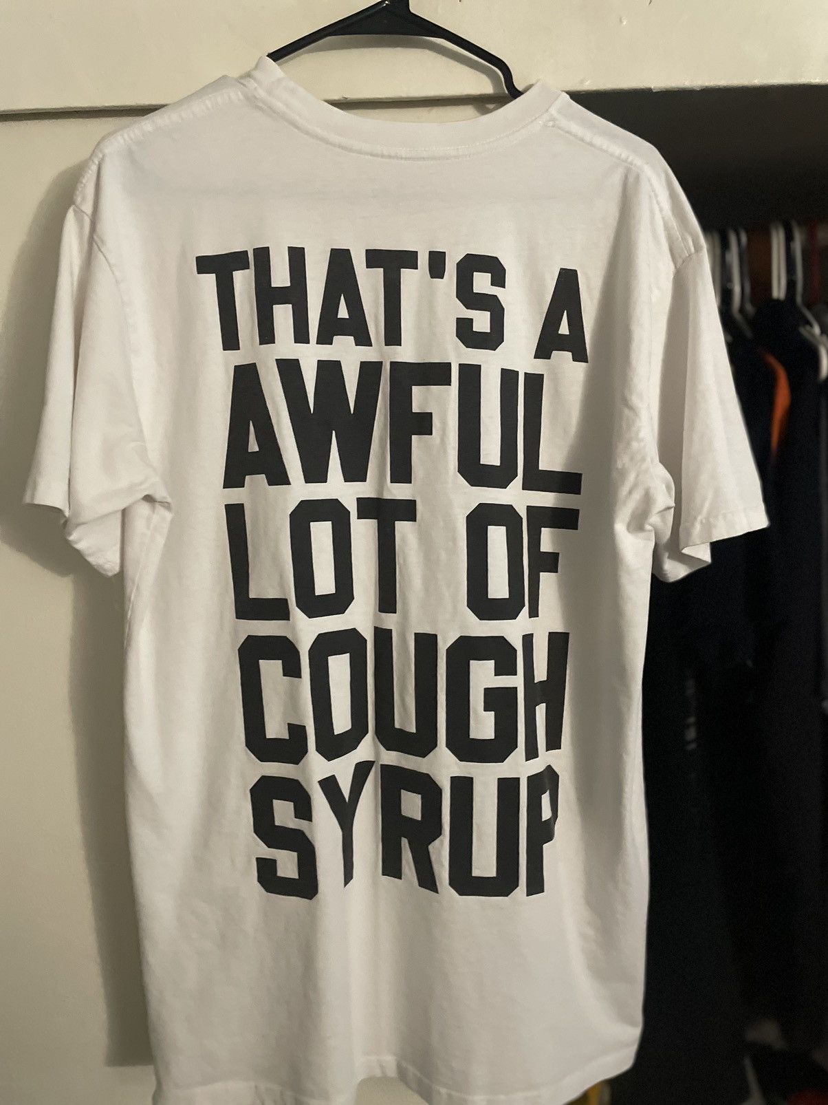 Awful Lot of Cough Syrup Awful lot of cough syrup promethazine with codeine tee Size US L / EU 52-54 / 3 - 3 Thumbnail