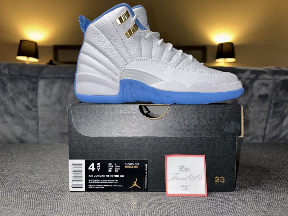 jordan 12 university blue
