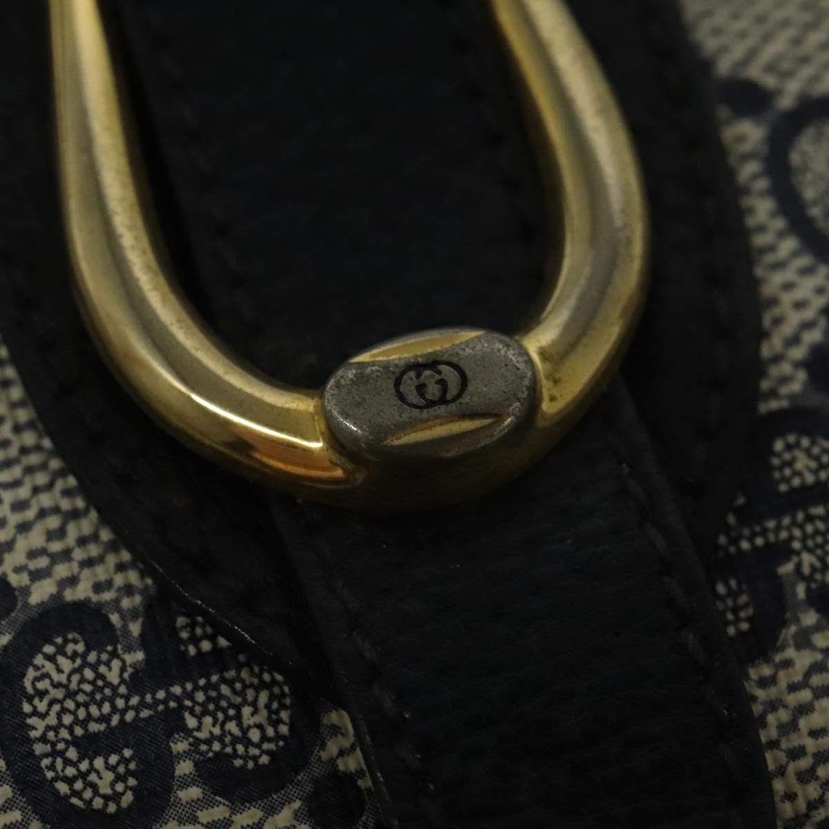 Gucci GUCCI GG Supreme Shoulder Bag Pvc Navy Gold Size ONE SIZE - 15 Thumbnail