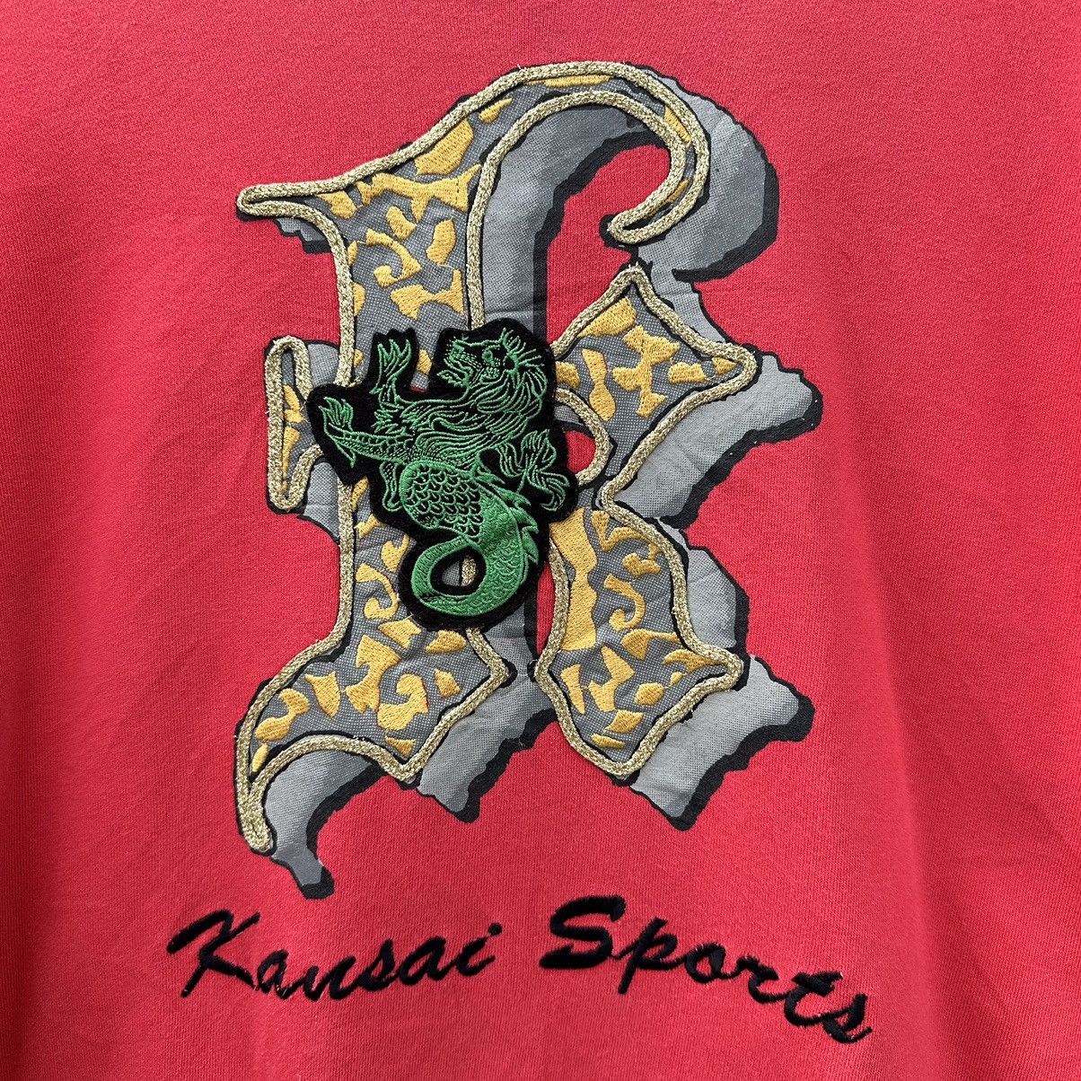 Kansai Yamamoto Archive Vintage kansai 90s embroidery dragon japan Size US S / EU 44-46 / 1 - 3 Thumbnail