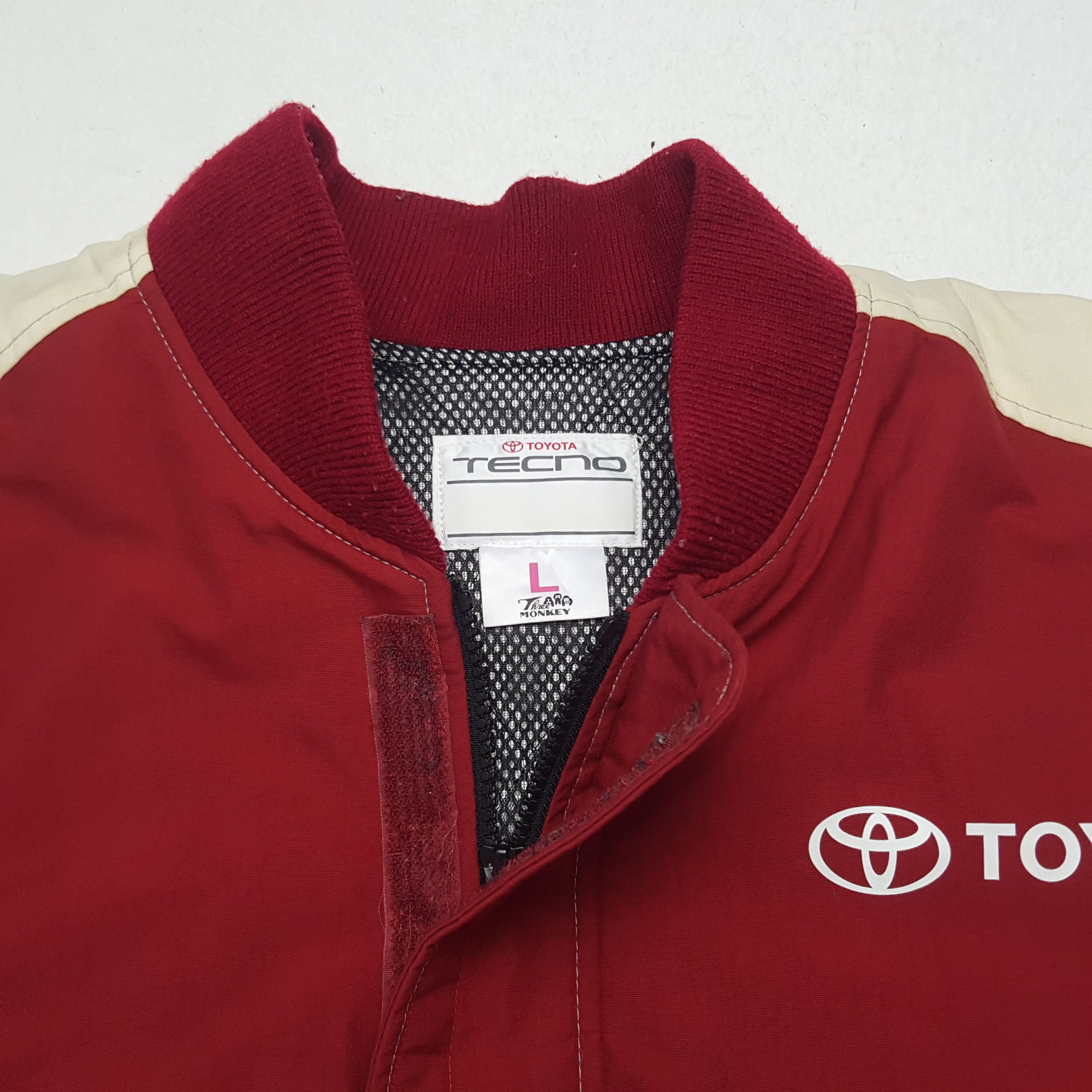 Vintage Vintage Toyota Racing Sport Bomber Jacket Size US L / EU 52-54 / 3 - 5 Thumbnail