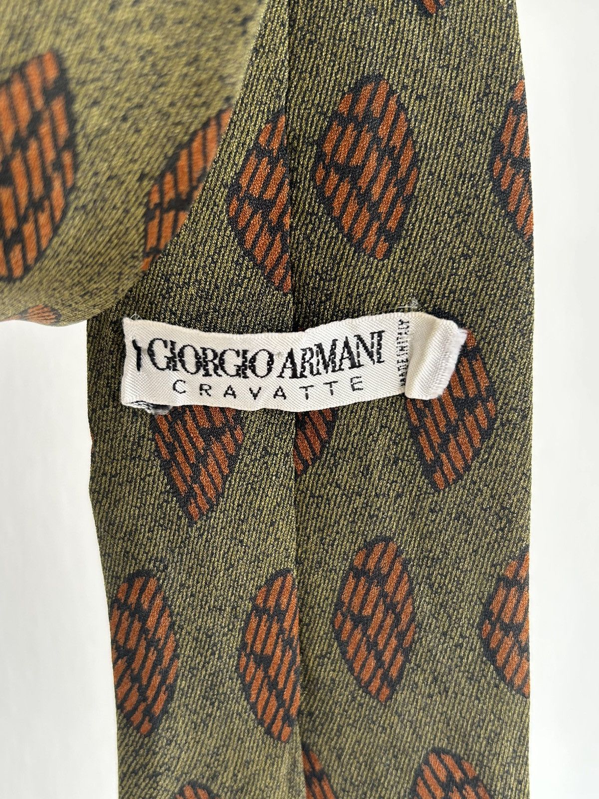Giorgio Armani Giorgio Armani Vintage Cravat Size ONE SIZE - 6 Thumbnail