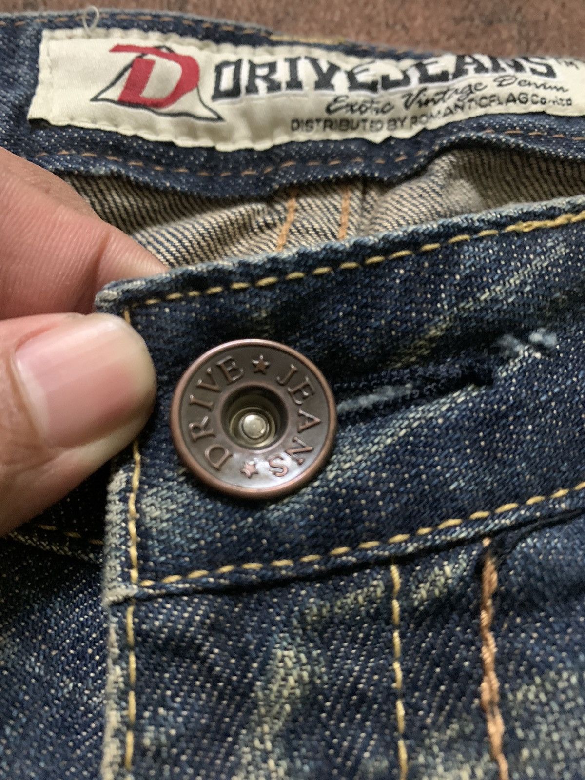 Designer × If Six Was Nine × Le Grande Bleu (L.G.B.) SUPER FLARE low rise drive jeans Size 30" / US 8 / IT 44 - 5 Thumbnail