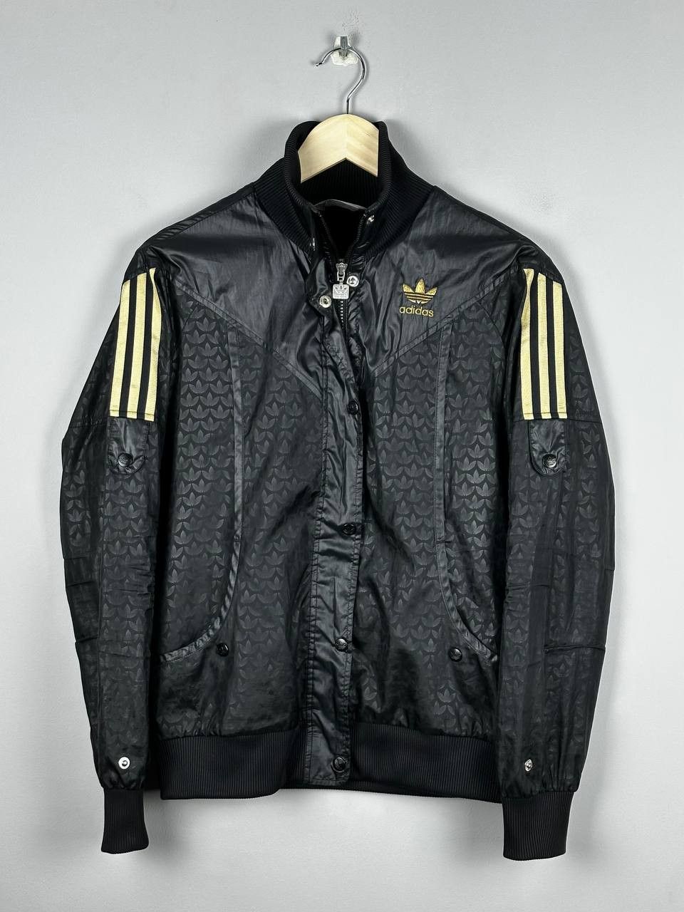 Adidas Vintage Crazy Adidas Nylon Track Jacket Y2K Size US S / EU 44-46 / 1 - 2 Thumbnail