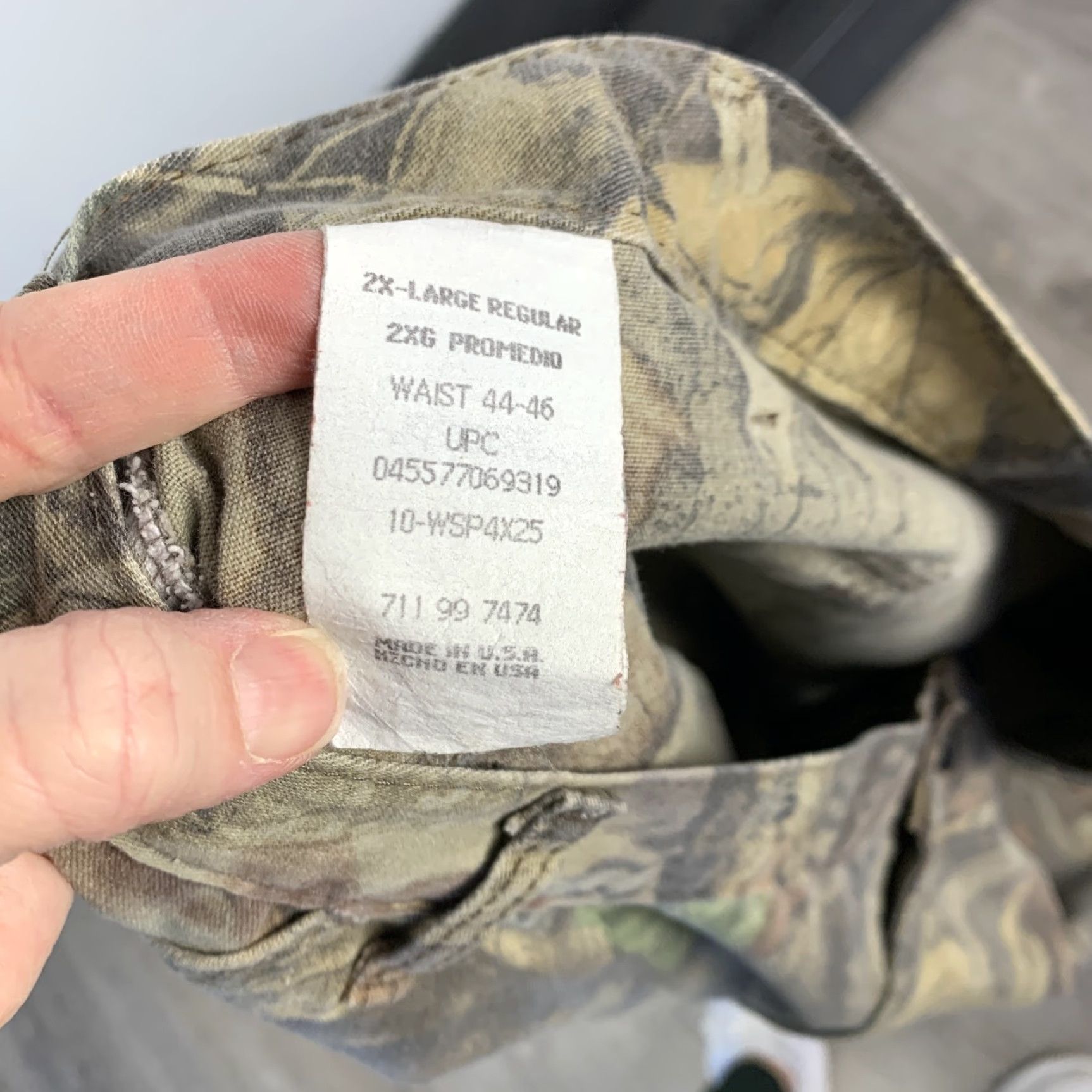 Vintage Liberty Camouflage Cargo Pants Advantage Camo Hunting Outdoor 2XL Mens Casual Workwear 2XL Size US 39 - 7 Thumbnail