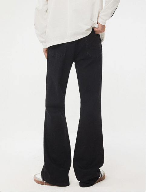 Japanese Brand × Jean Retro trend washed cleanfit flared jeans Size US 32 / EU 48 - 4 Thumbnail