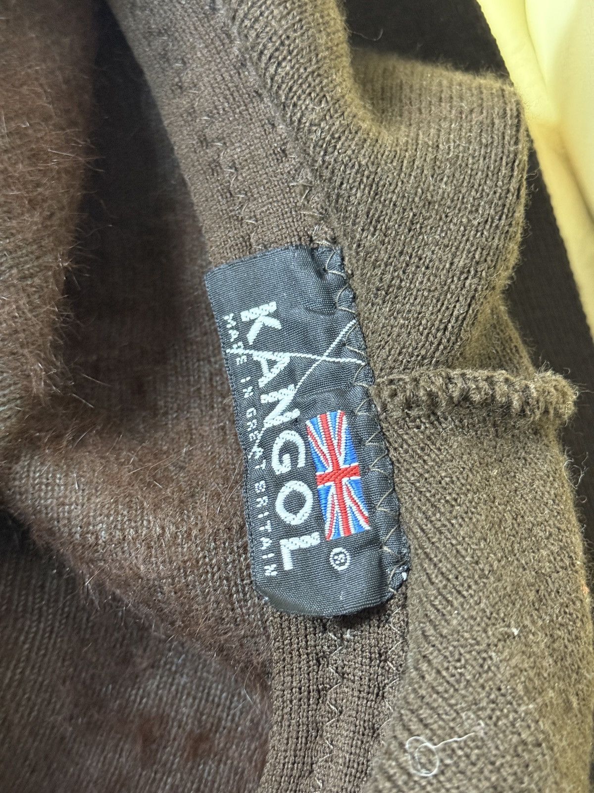 Kangol Vintage Brown Kangol Fur Hat With Scarf Size ONE SIZE - 7 Thumbnail