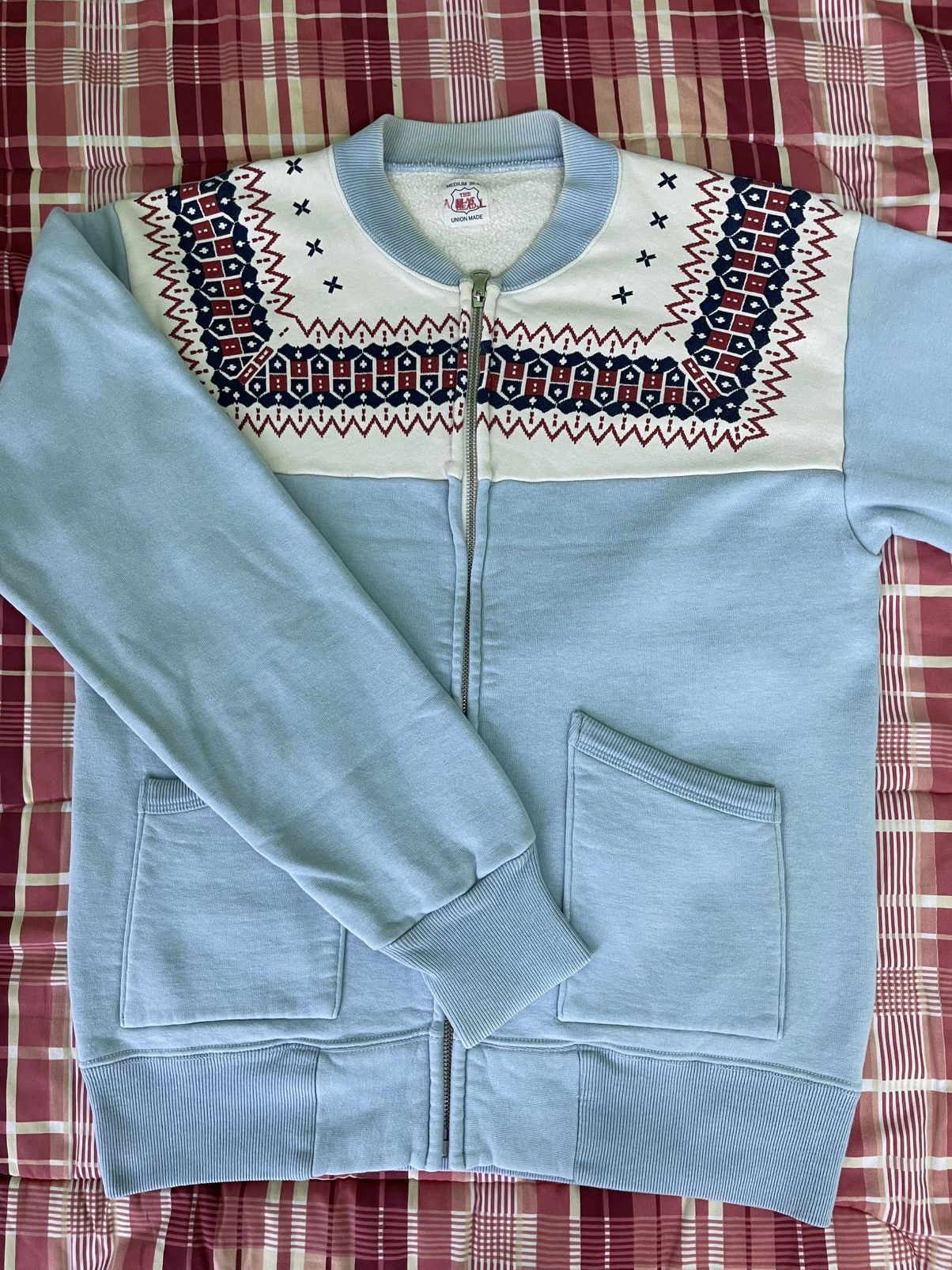 The Flat Head Vintage The Flat Head 11oz Snowflake Loopwheeled Sweatshirt Size US M / EU 48-50 / 2 - 8 Thumbnail