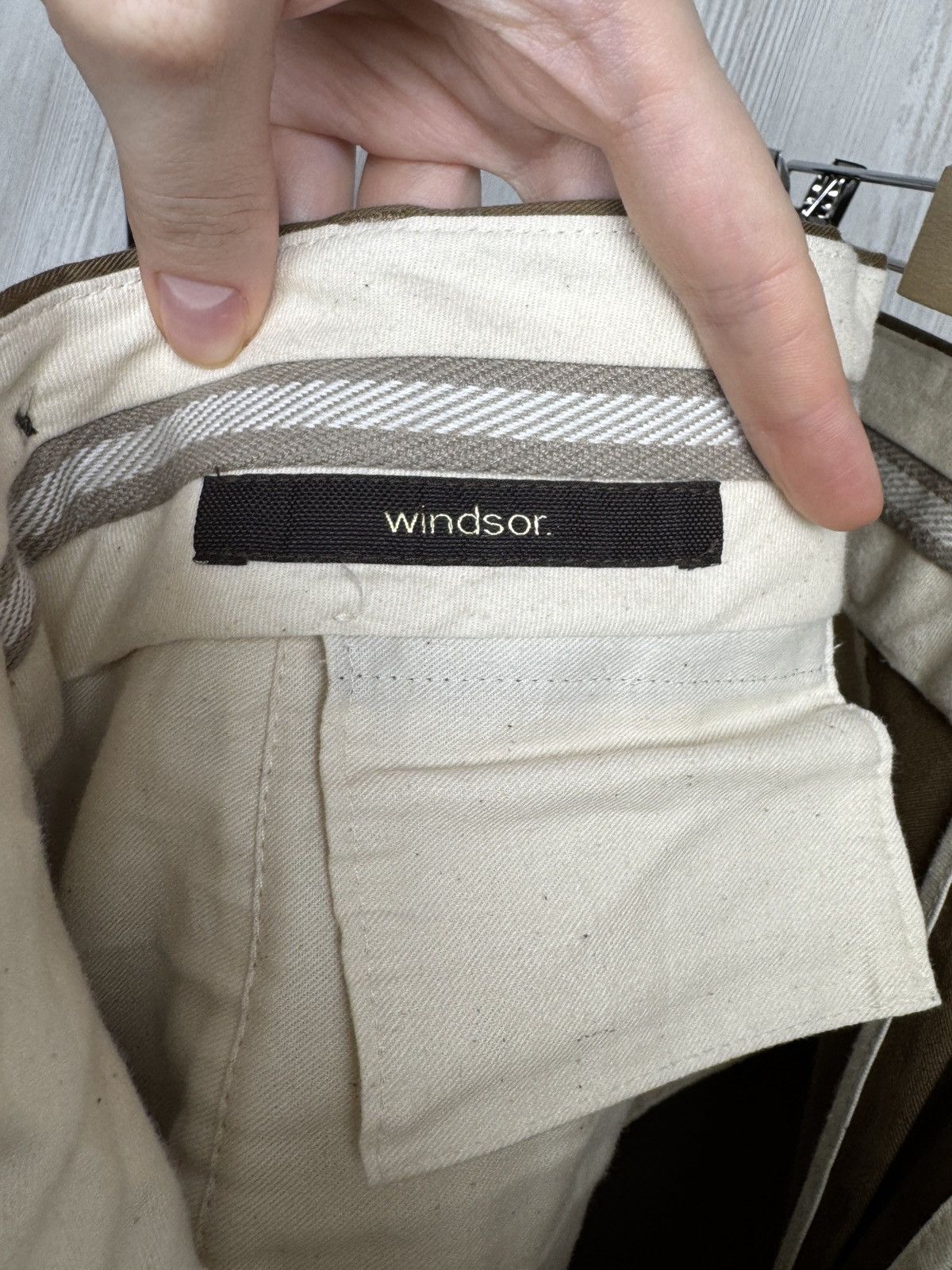 Other Windsor. Brown Solerto + Santios Cotton Silk Blend Suit 52 Size 42R - 10 Thumbnail
