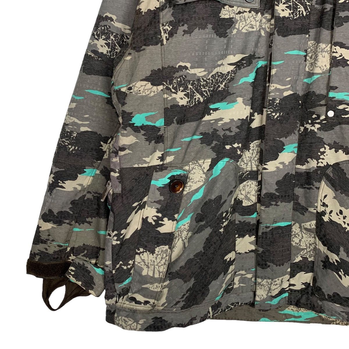 Mizuno MIZUNO Breath Thermo Snow Gear Camo Hoodie Jacket #0265-C12 Size US S / EU 44-46 / 1 - 4 Thumbnail