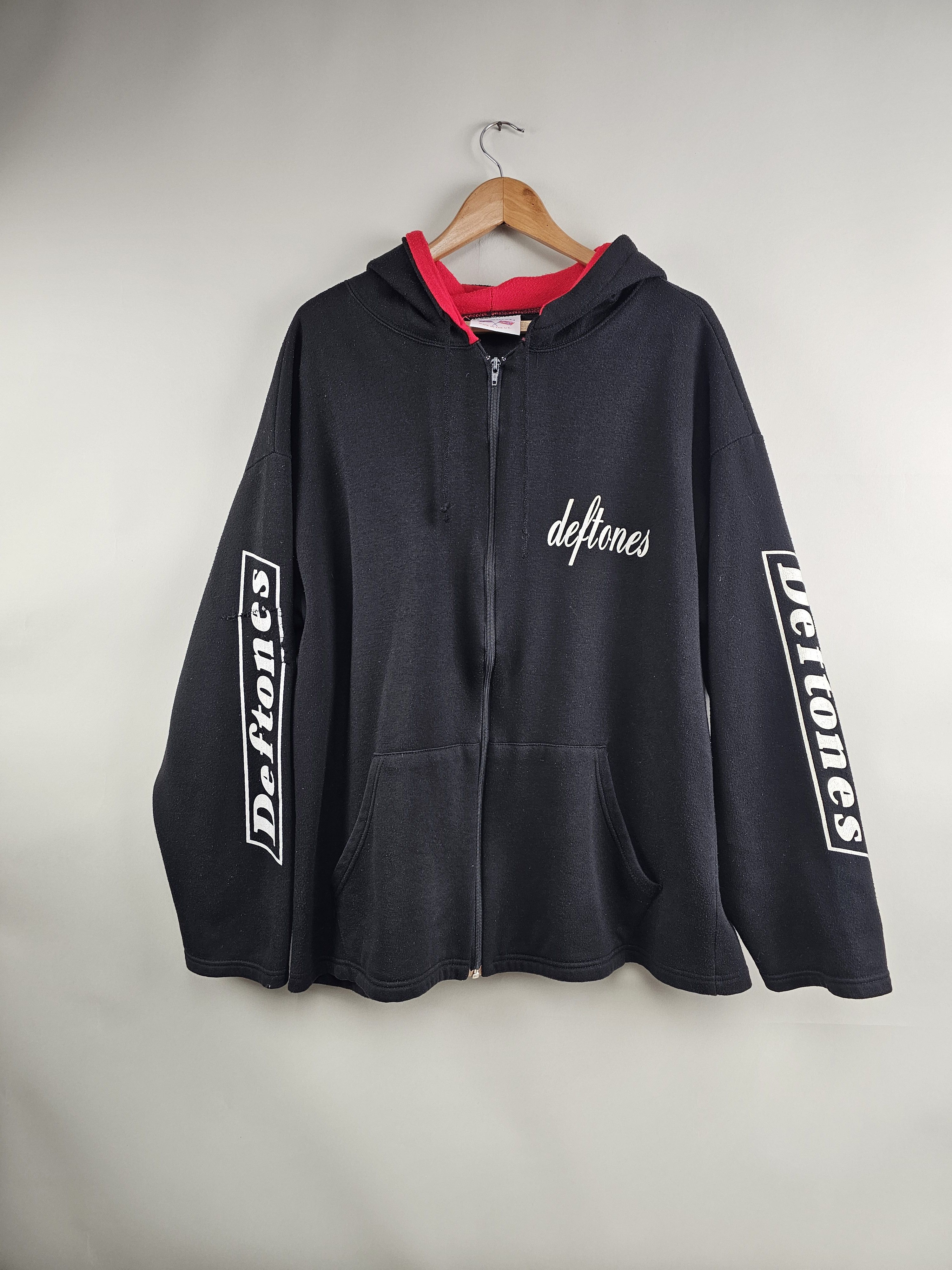 Band Tees × Vintage 90s Deftones Adrenaline Dickies Hoodie XL 23" 29" Size US XL / EU 56 / 4 - 6 Thumbnail