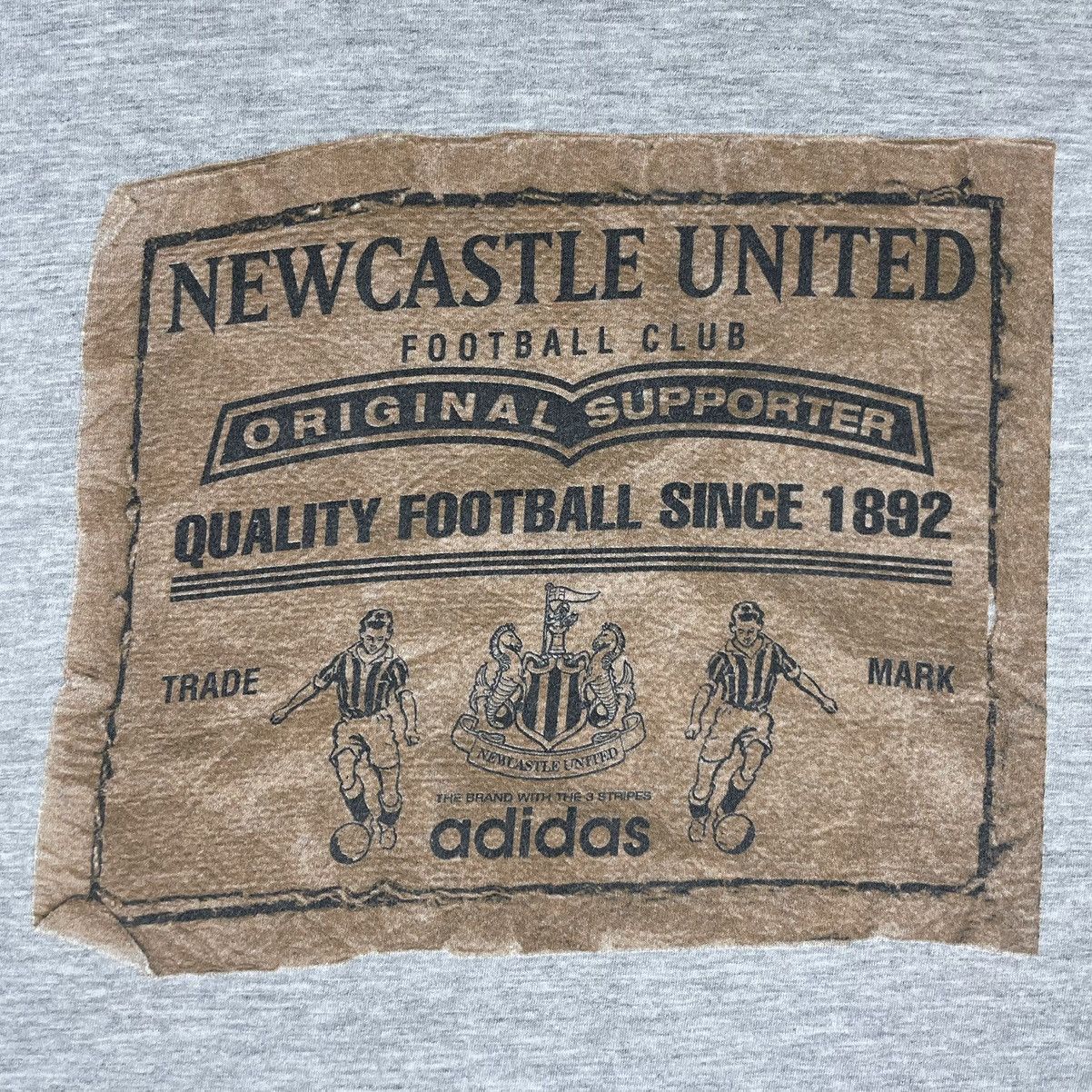 Adidas × Vintage Vintage Adidas Newcastle United Soccer T-Shirt Size US M / EU 48-50 / 2 - 4 Thumbnail