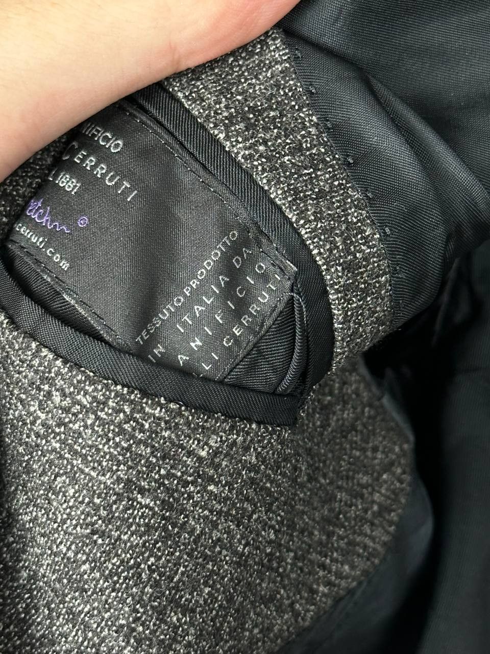 Tagliatore Tagliatore Virgin Wool Grey Checkered Blazer Made In Italy Size 52R - 18 Thumbnail