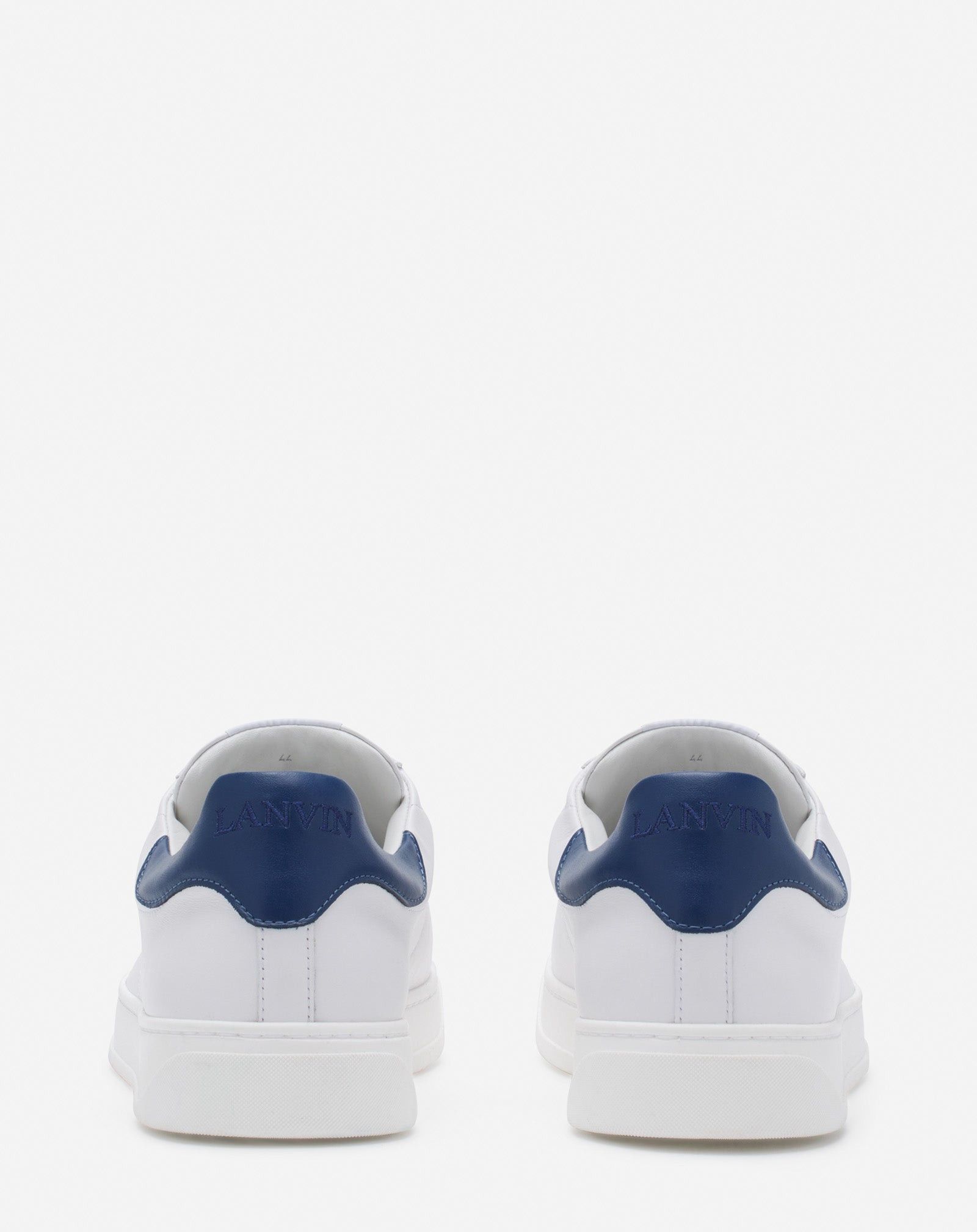 Lanvin o1w1db10225 Low-Top Sneakers in White/Blue Size US 10 / EU 43 - 4 Thumbnail