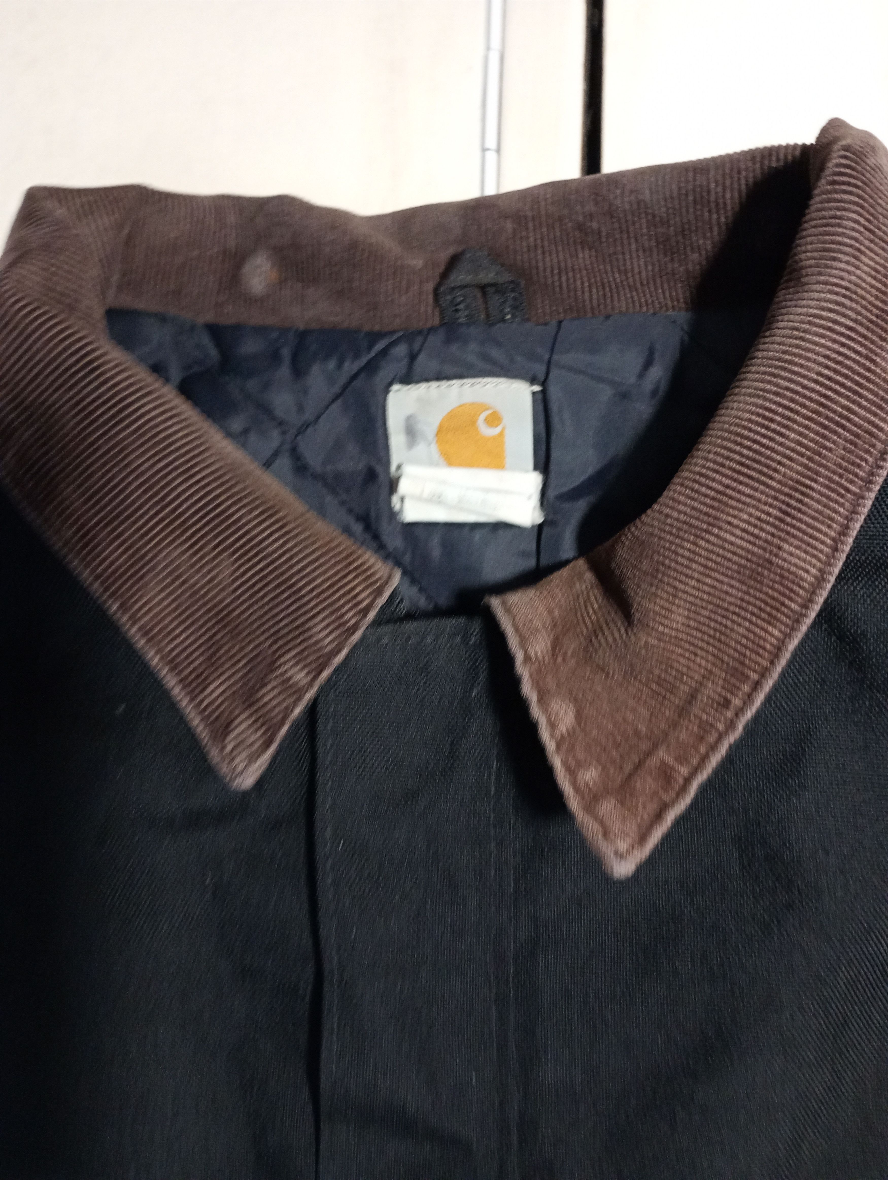 Carhartt Carhartt Quilt Lined Canvas Black Work Jacket Size US XXL / EU 58 / 5 - 11 Thumbnail