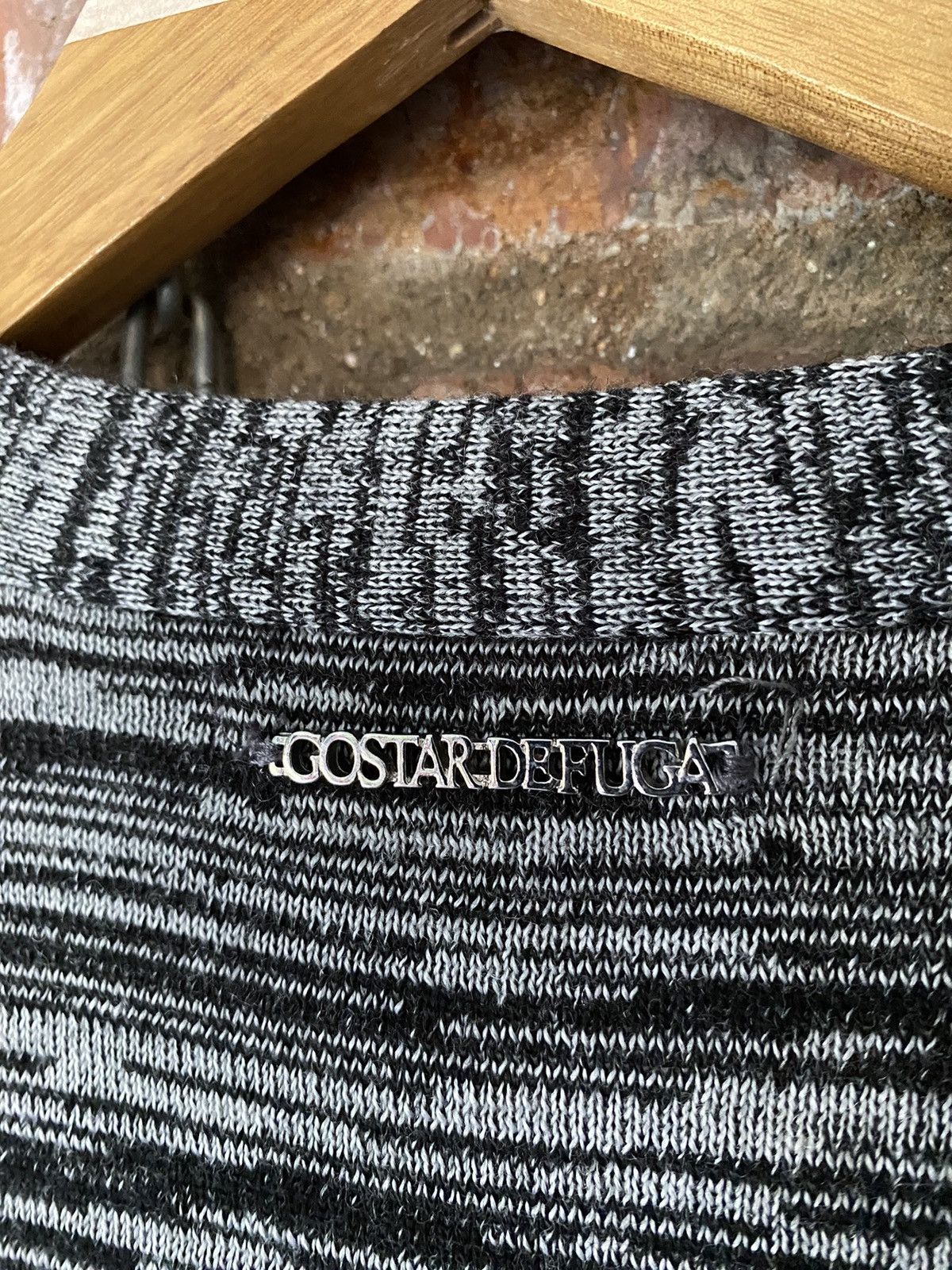 GOSTAR DE FUGA 2000s FUGA Marble Jacquard cardigan Size US S / EU 44-46 / 1 - 11 Thumbnail