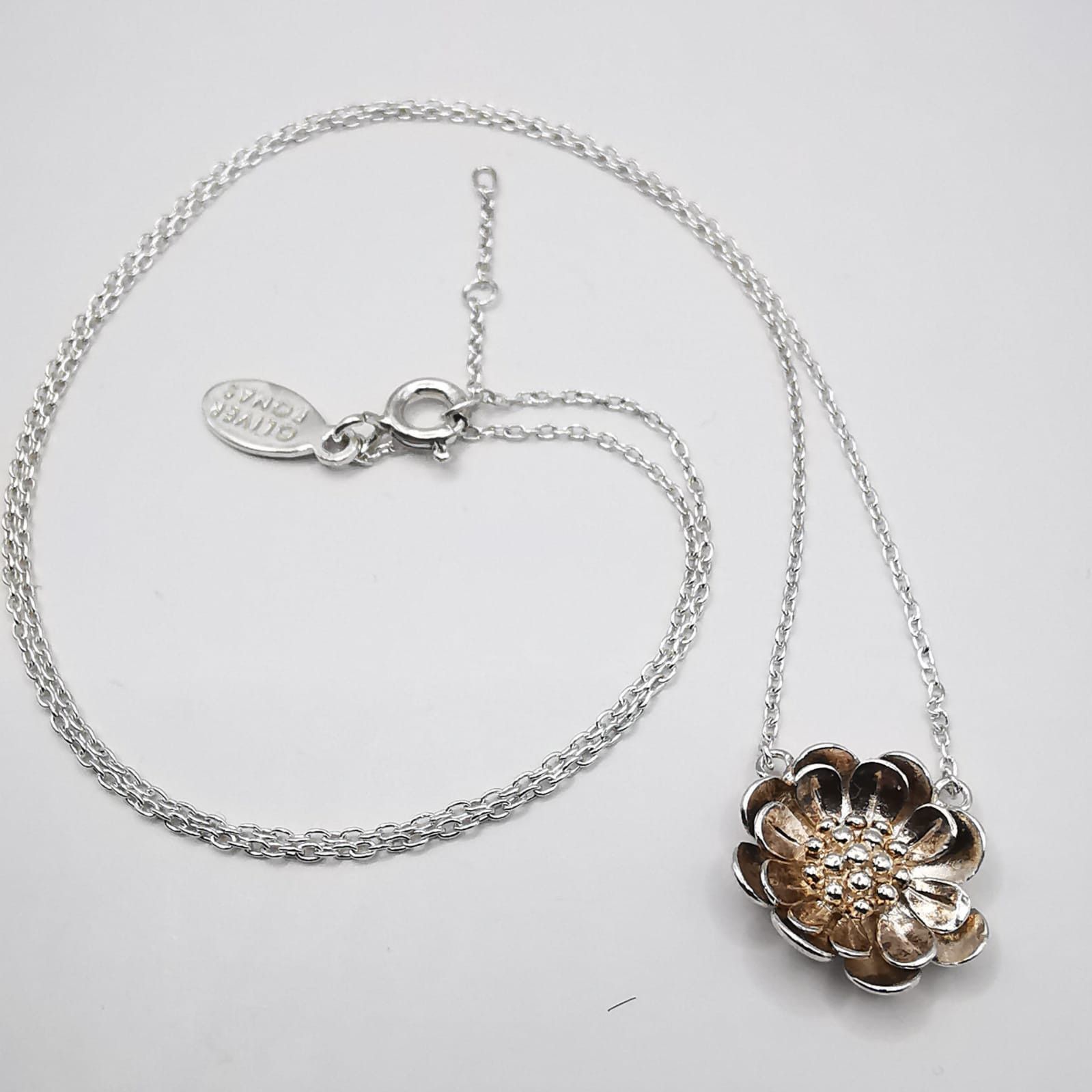 Sterling Silver Vintage Jewelry Chain,Pendant, 925 Sterling Silver 3,65g Size ONE SIZE - 1 Thumbnail