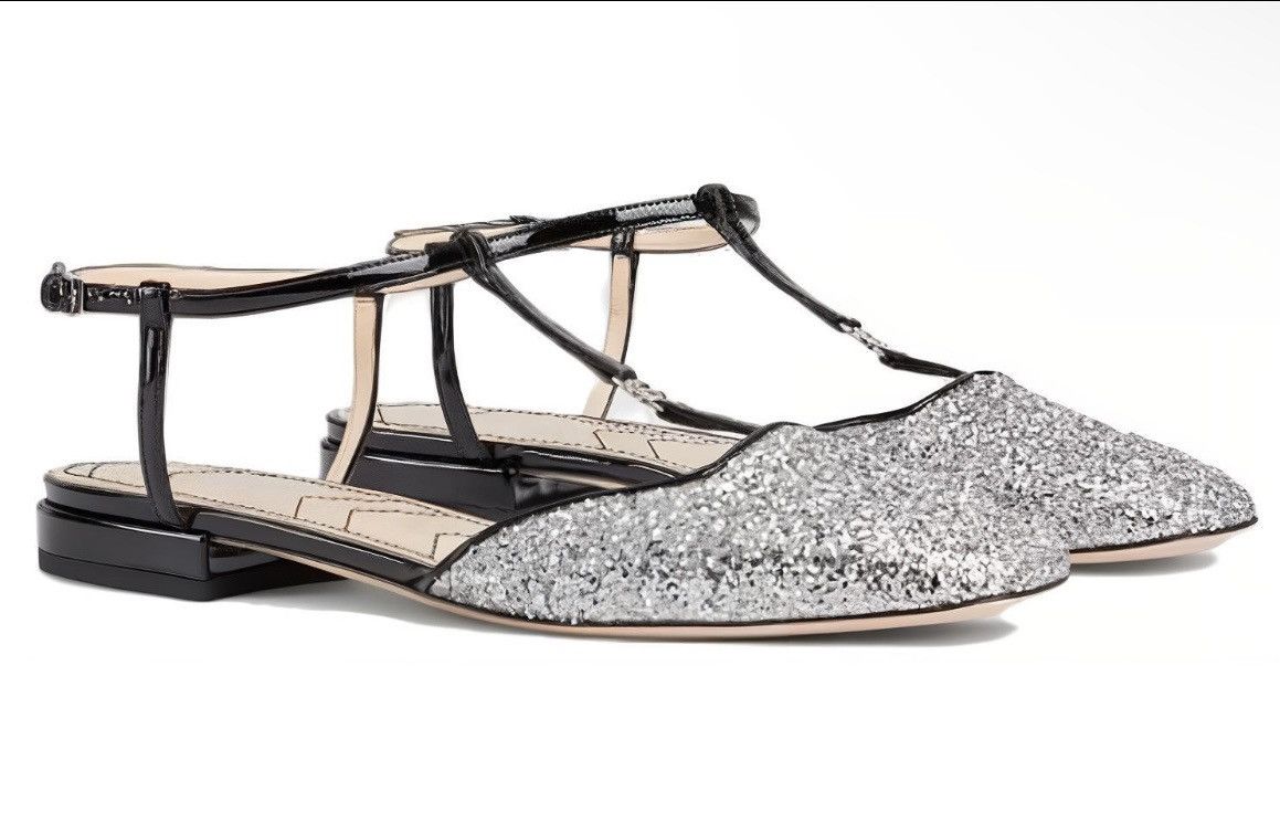 Gucci Women's Double G ballet flat size 39.5 Size US 9.5 / IT 39.5 - 2 Thumbnail