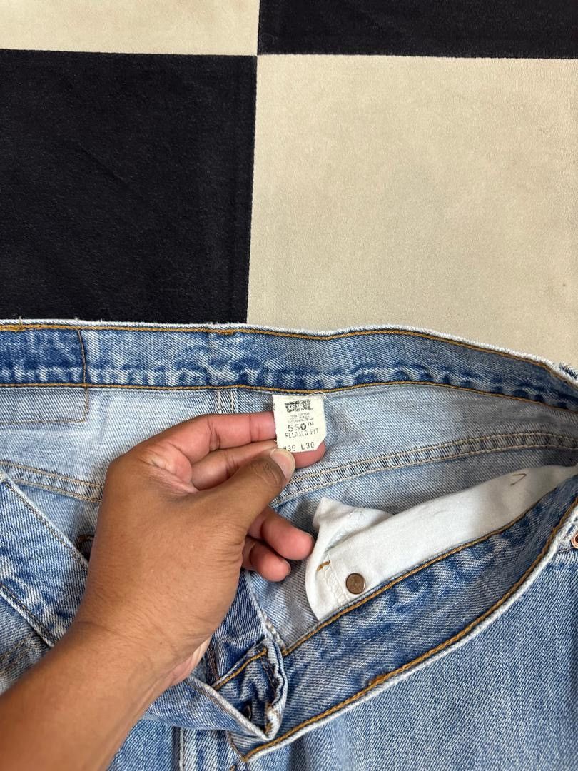 Levi's × Vintage LEVIS 550 JEANS SIZE 34 Size US 34 / EU 50 - 3 Thumbnail
