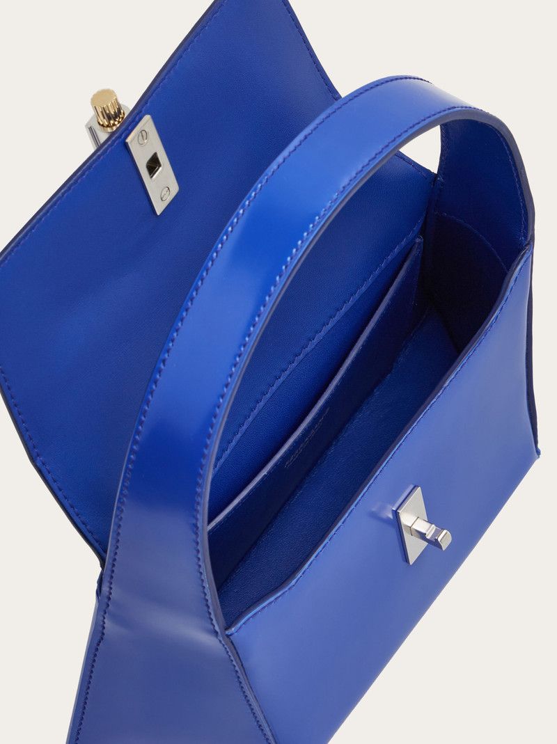 Salvatore Ferragamo o1y0426 Size : OS / Handbag in Bright Blue Size ONE SIZE - 5 Thumbnail