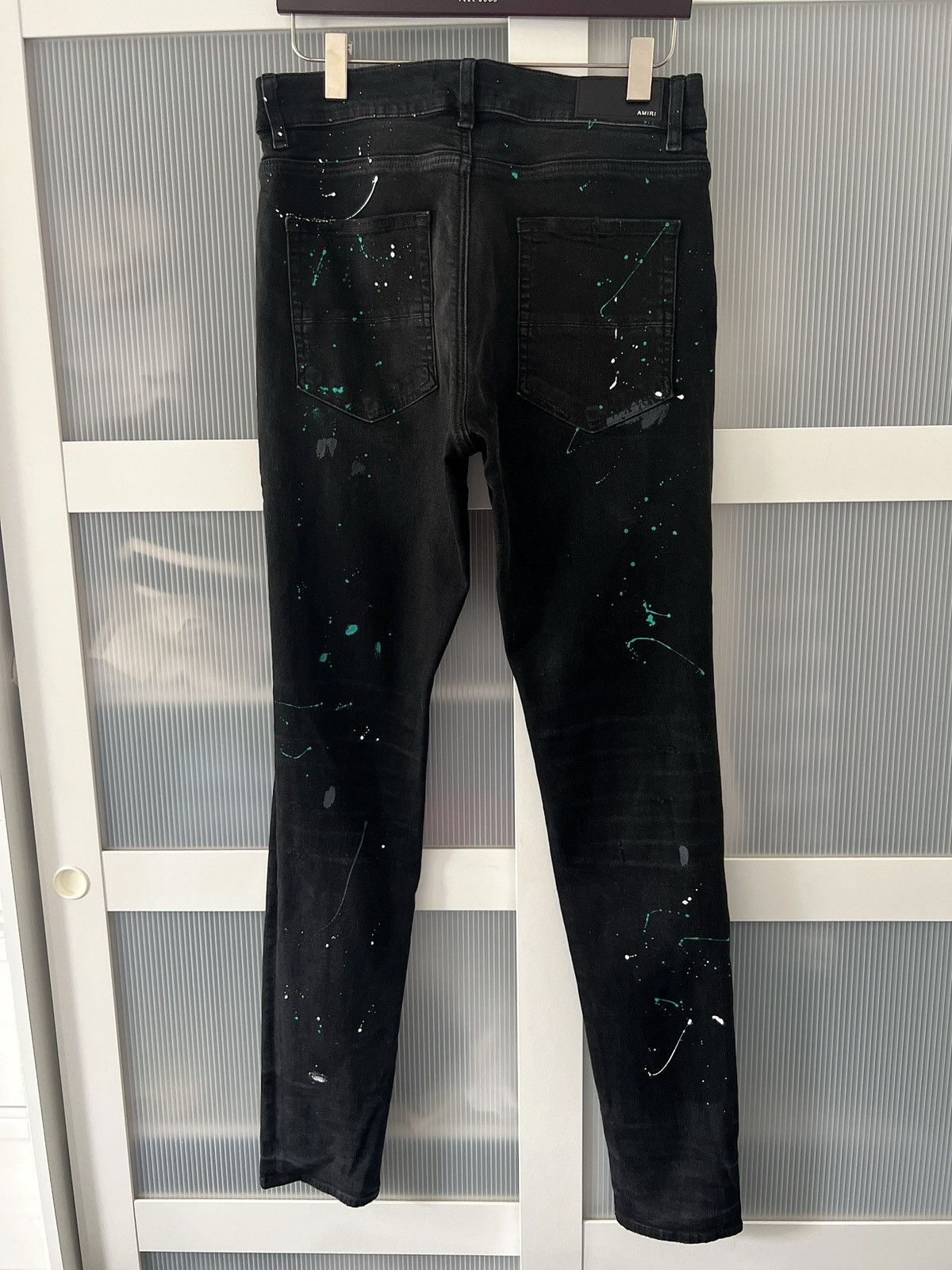 Amiri Amiri Paint Splatter Jeans Size US 34 / EU 50 - 14 Thumbnail