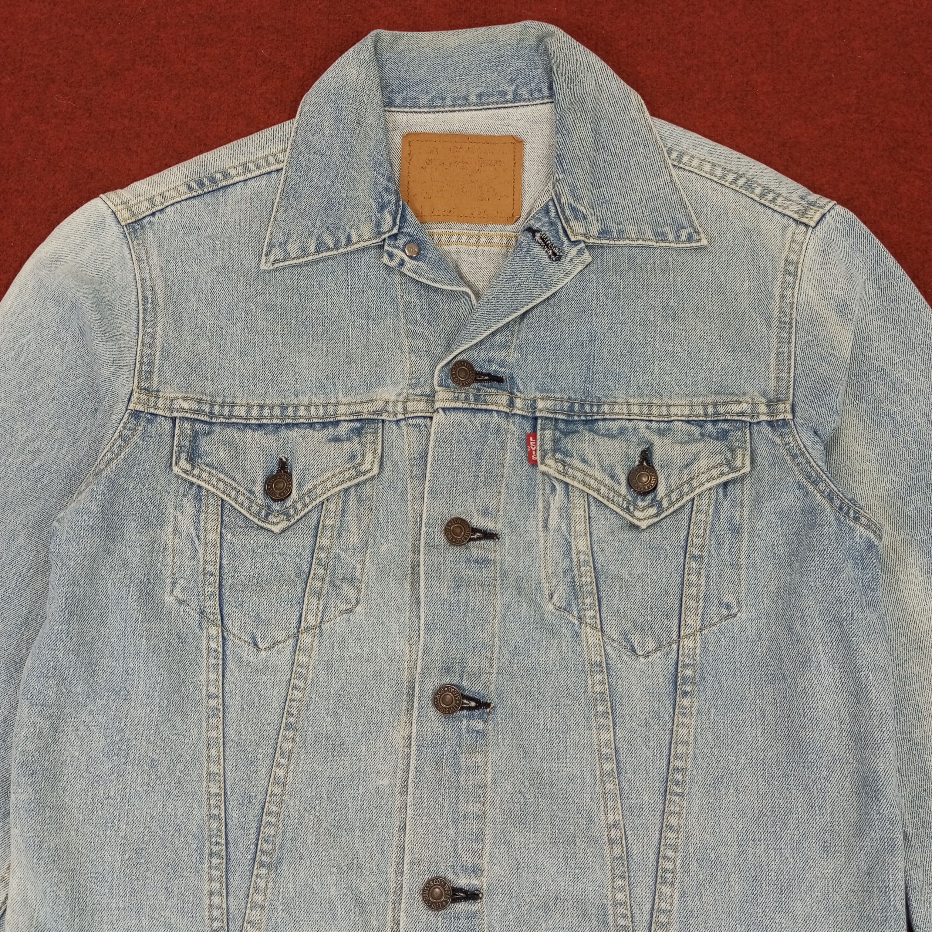 Levi's × Vintage Levis Big E American Streetwear Style Fashion Denim Jacket Size US S / EU 44-46 / 1 - 2 Thumbnail
