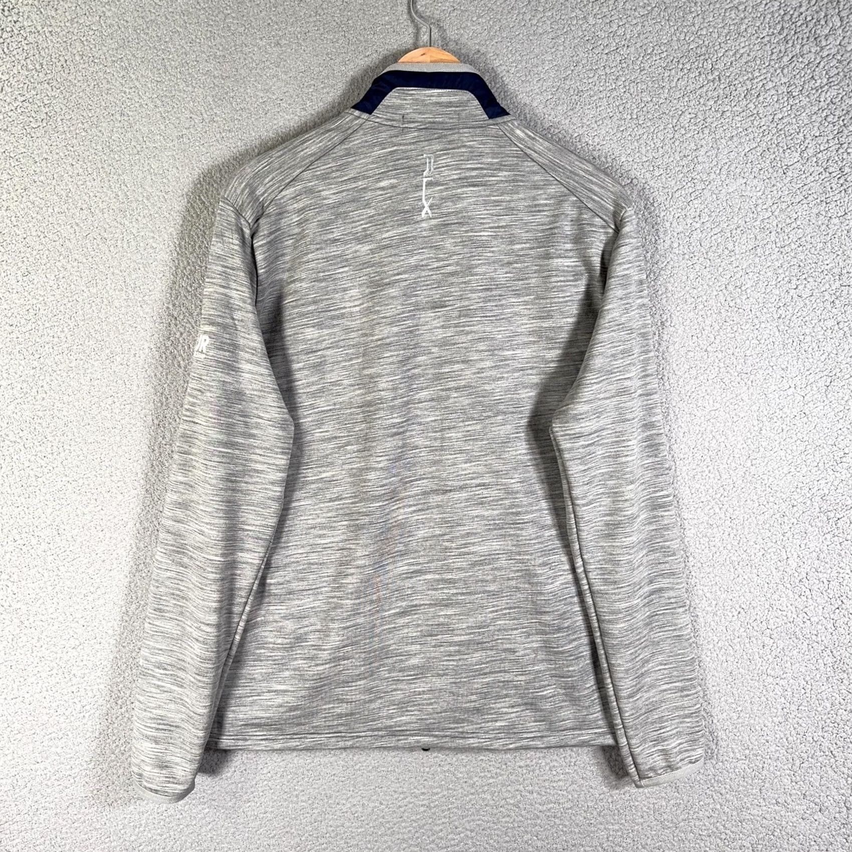 Polo Ralph Lauren RLX Ralph Lauren Tour Championship Jacket Mens M Golf Mockneck Quilted Front Zip Pockets Breathing Lightweight Navy Blue Colorblock Size US M / EU 48-50 / 2 - 5 Thumbnail
