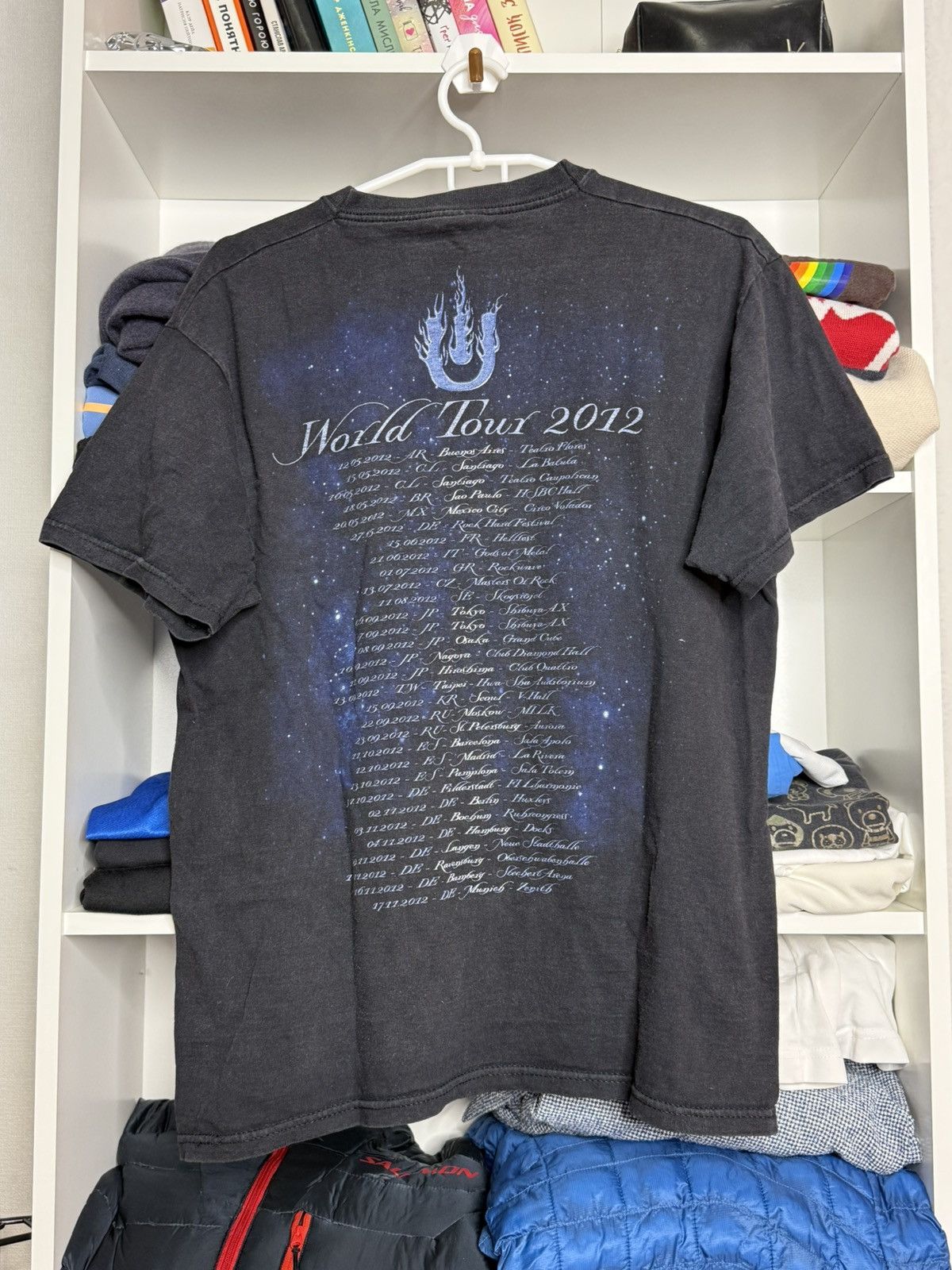 Fruit Of The Loom Unisonic World Tour 2012 Bands tshirt size L Size US L / EU 52-54 / 3 - 7 Thumbnail